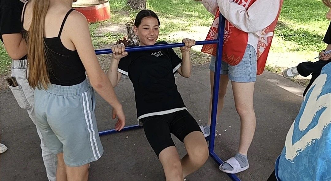 В лагере «Болгар» 90 детей сдали нормы ГТО