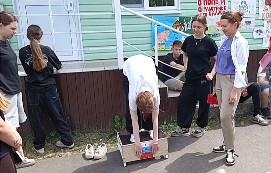 В лагере «Болгар» 90 детей сдали нормы ГТО