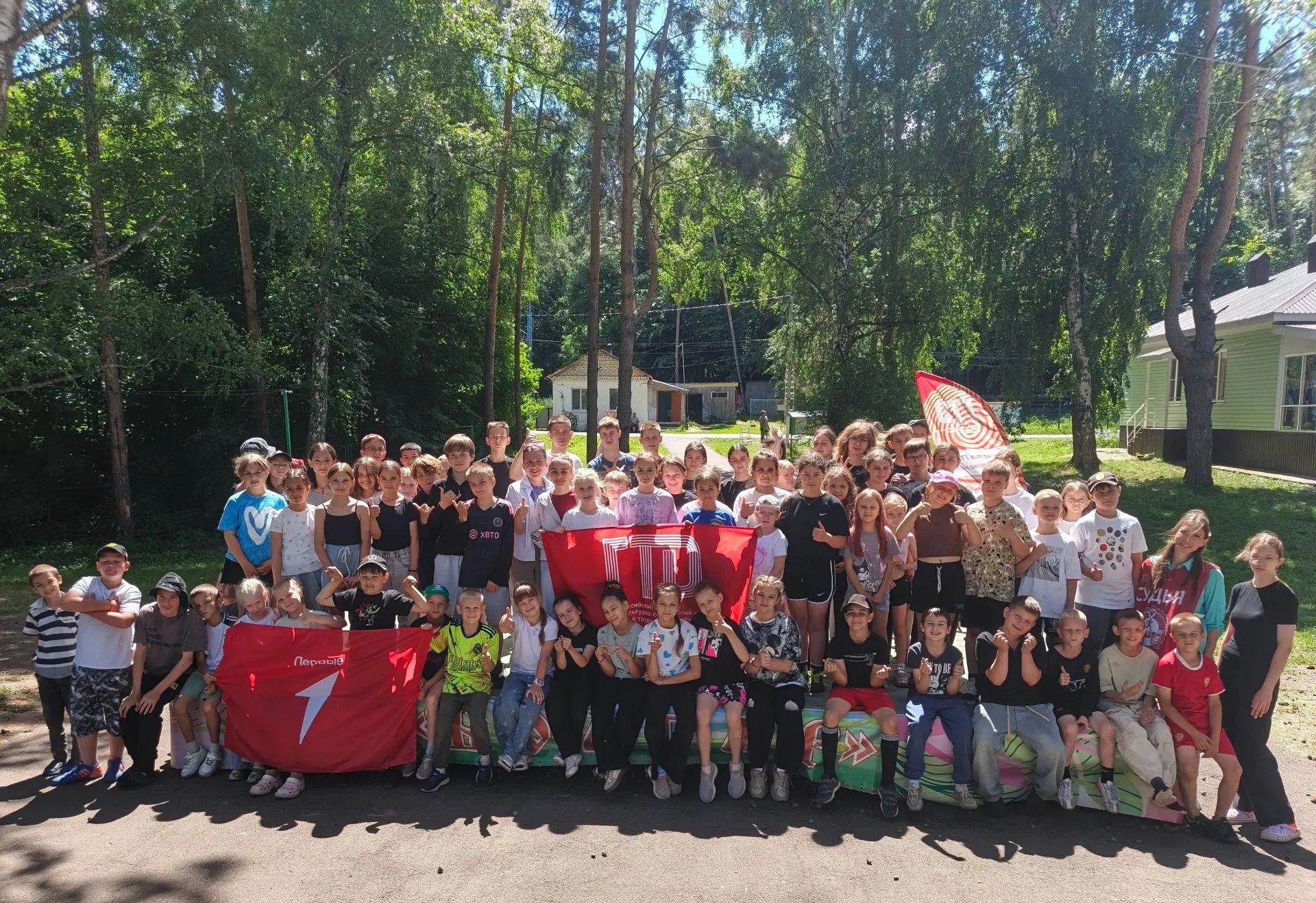 В лагере «Болгар» 90 детей сдали нормы ГТО