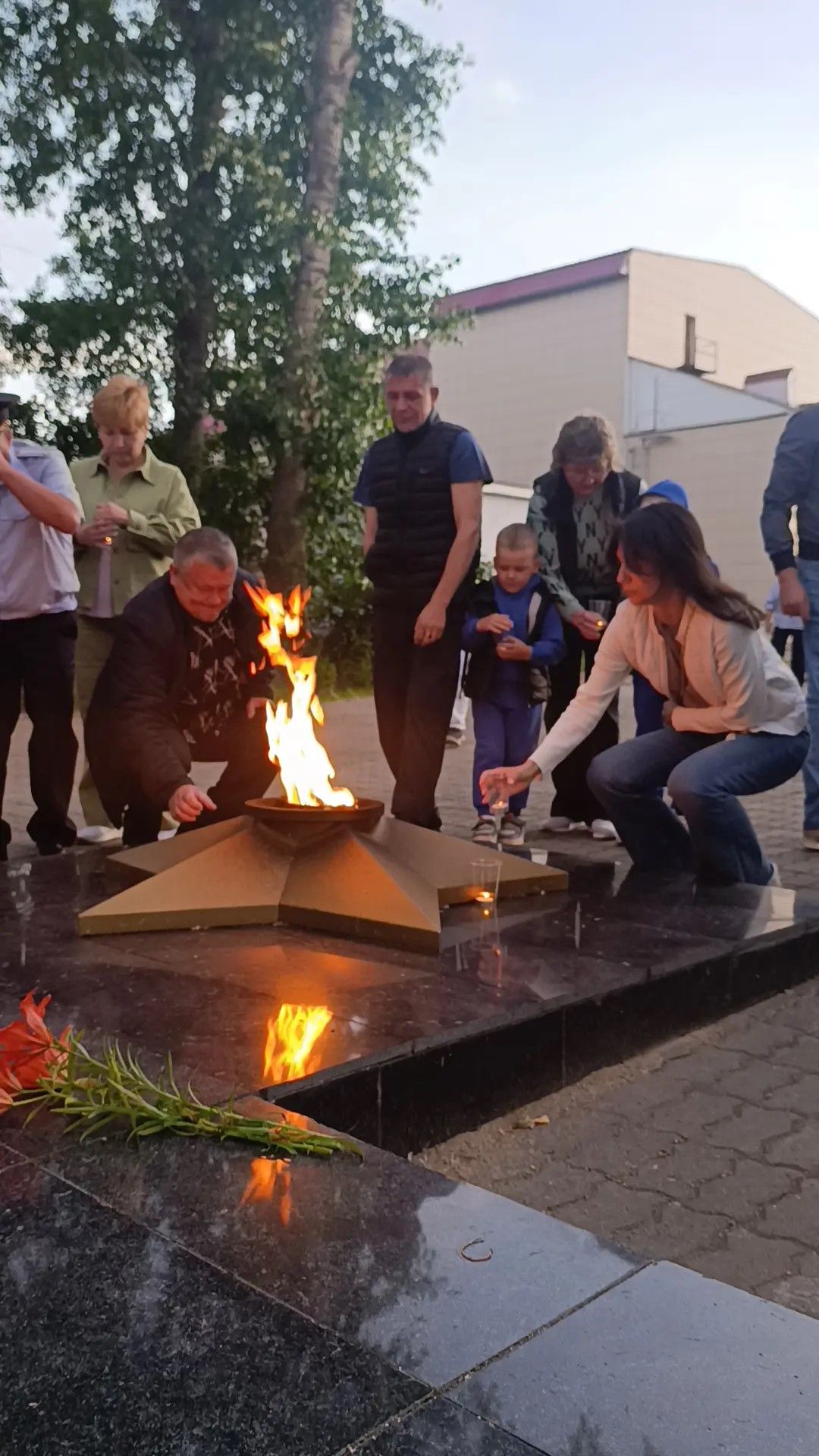 В городе Болгар прошла традиционная патриотическая акция «Свеча памяти»