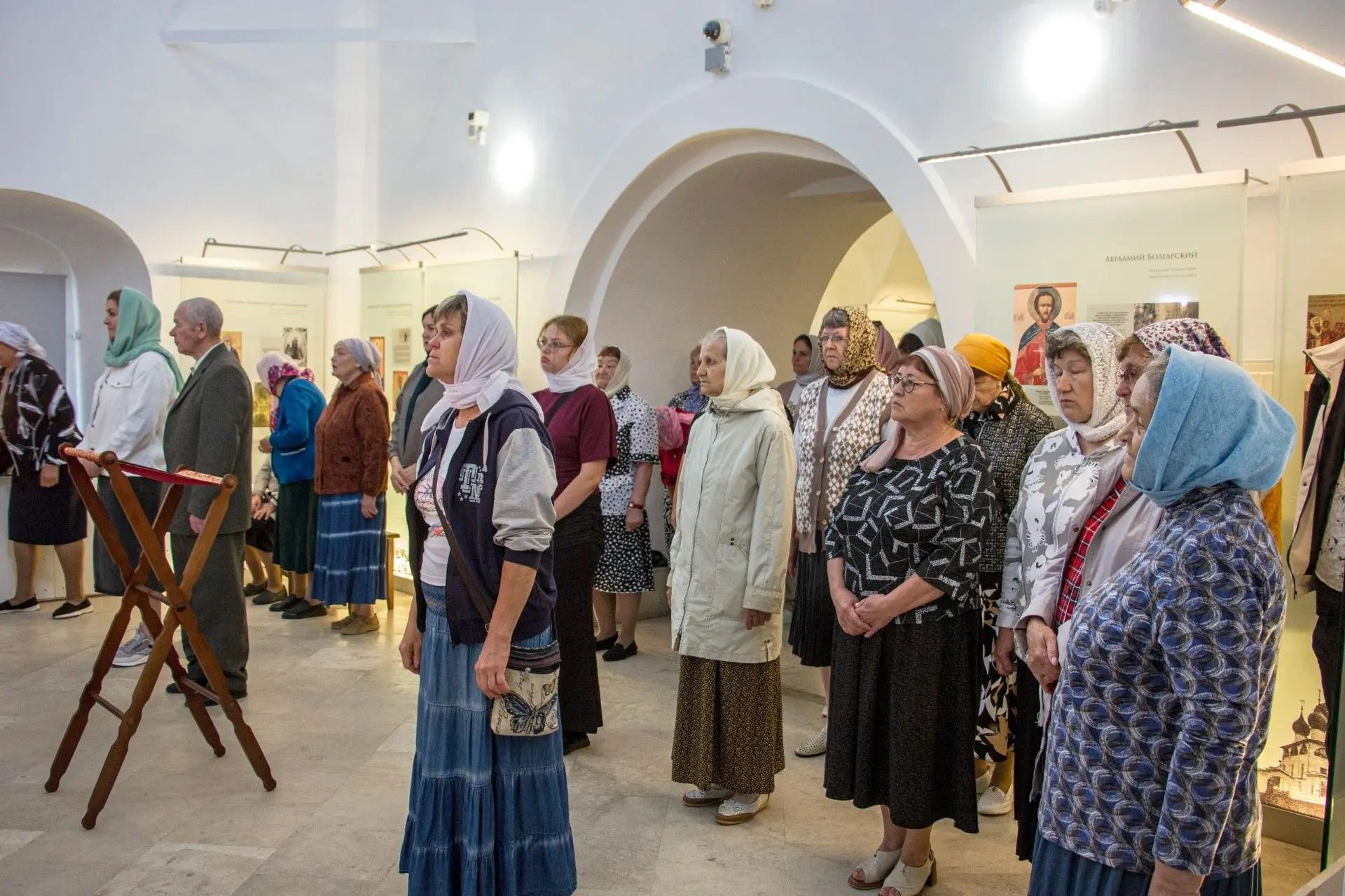 В Успенском храме Болгарского музея-заповедника прошла Литургия в день памяти преподобного Кирилла Белозерского
