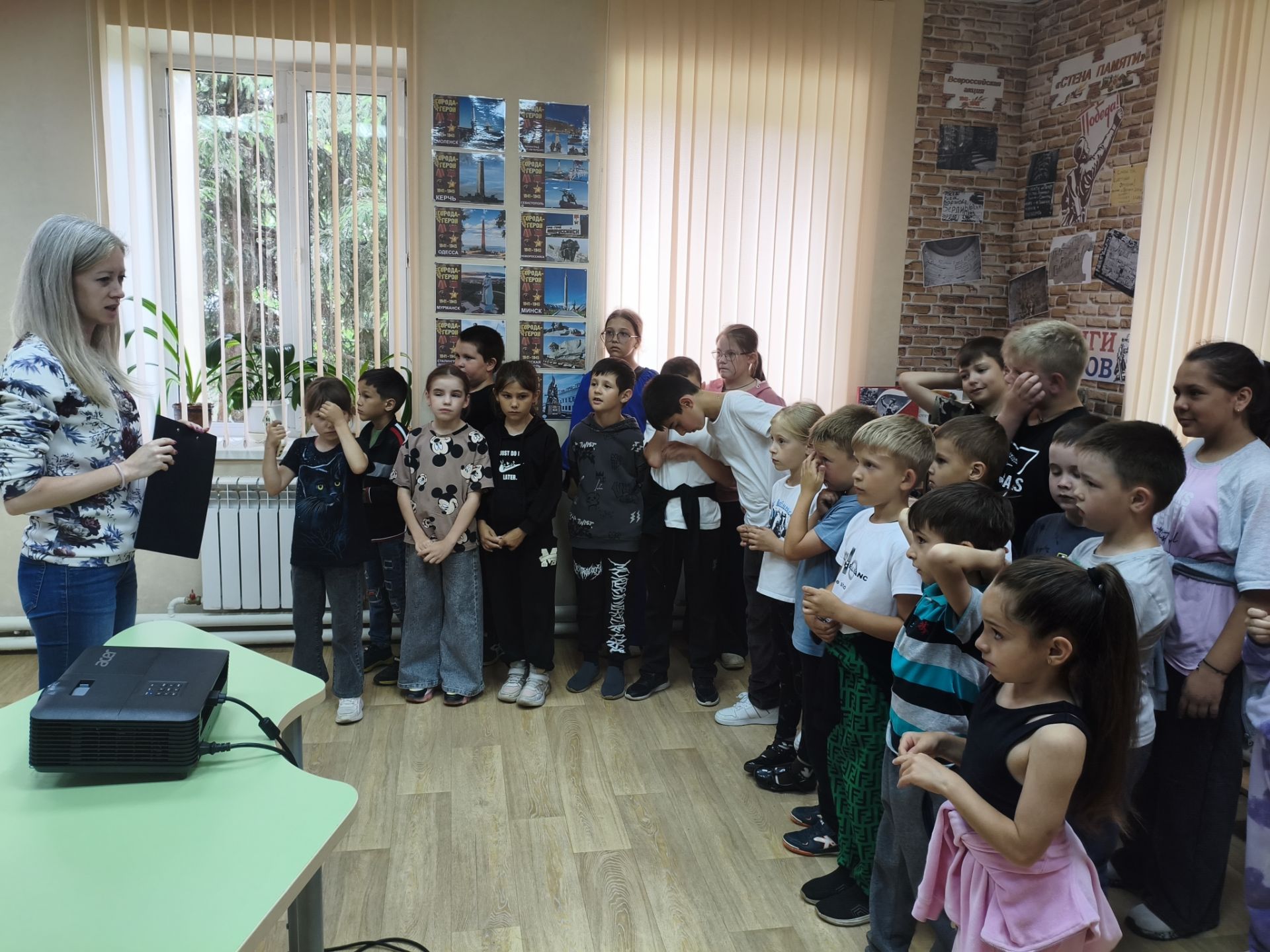 В детской библиотеке Болгара почтили память павших в Великой Отечественной войне