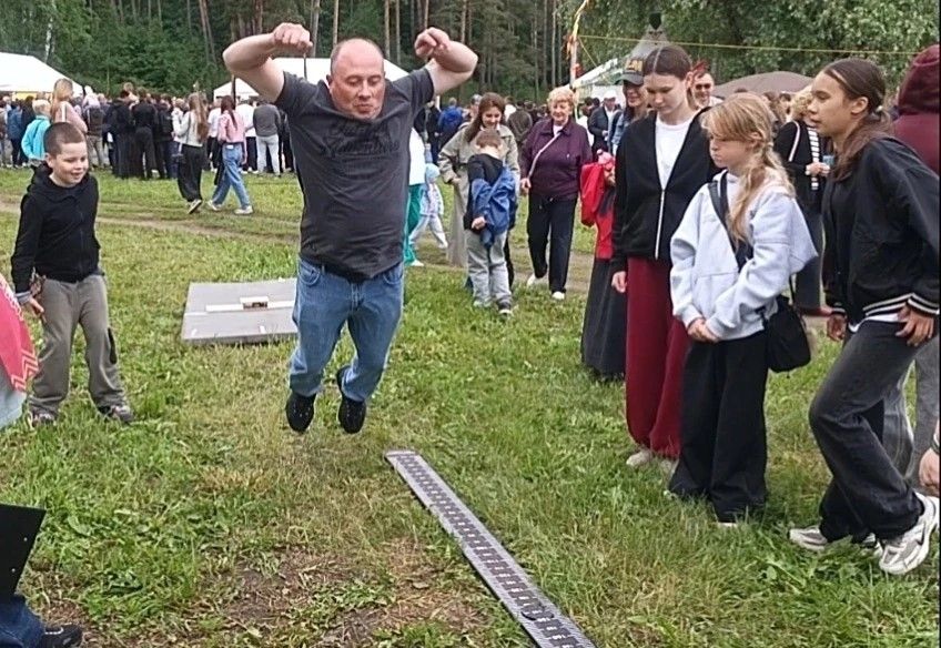 На Сабантуе в Болгаре прошли соревнования по троеборью ГТО