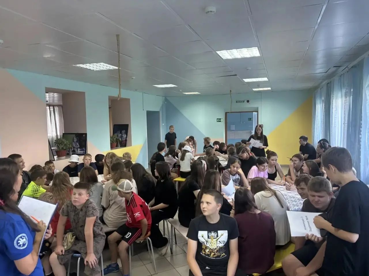 Сотрудники заказника «Спасский» провели для детей из лагеря «Болгар» экологический урок с VR-технологиями