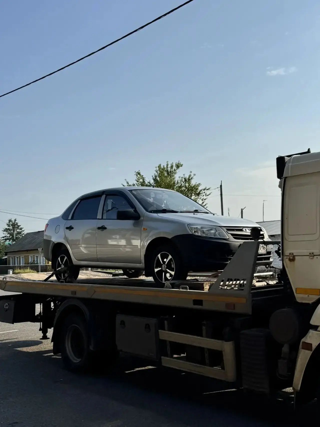 Пьяный водитель на «Ладе Гранте» попался на въезде в Болгар