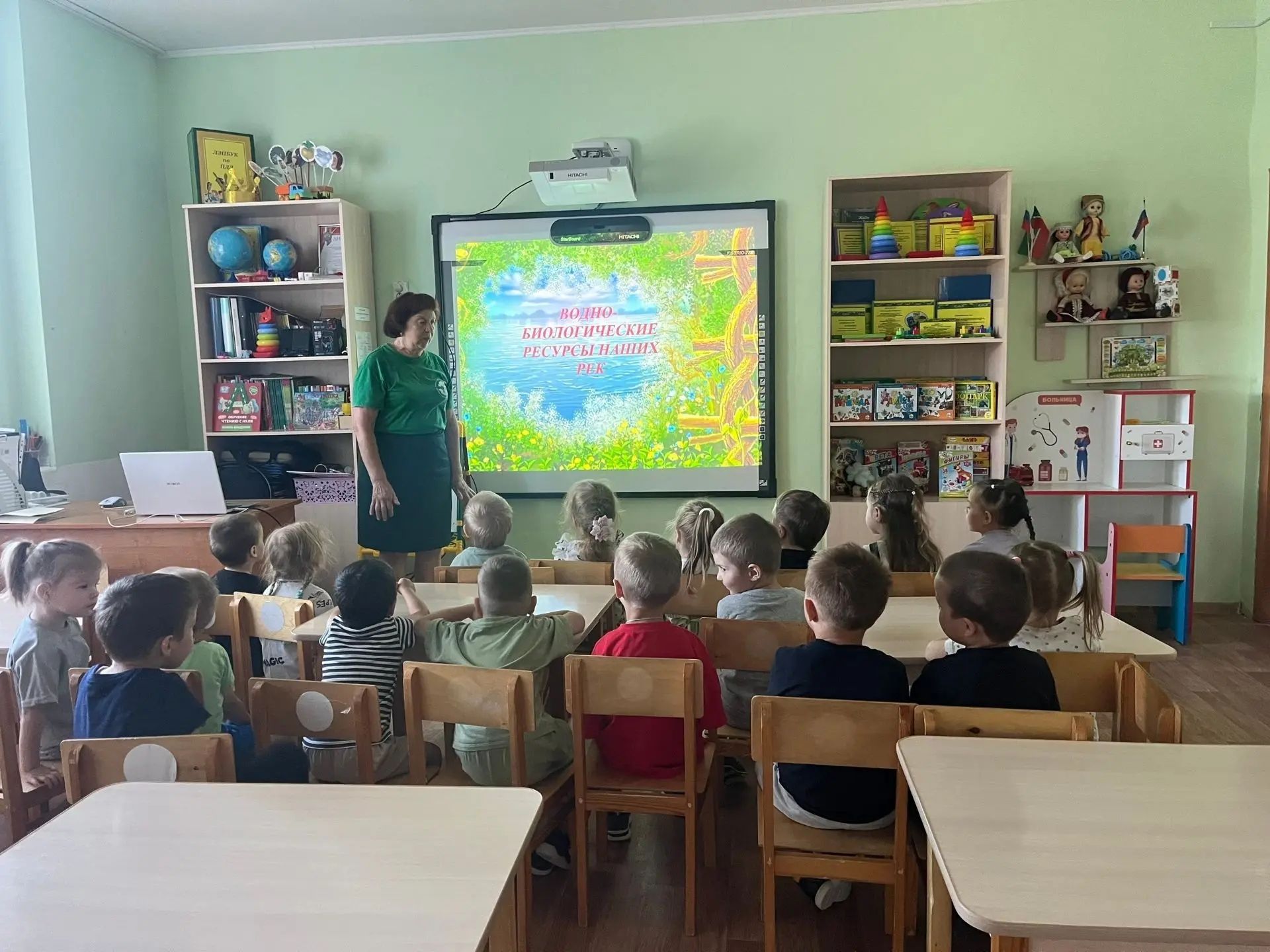 В детском саду «Колосок» города Болгар прошла встреча ко Дню рыбака