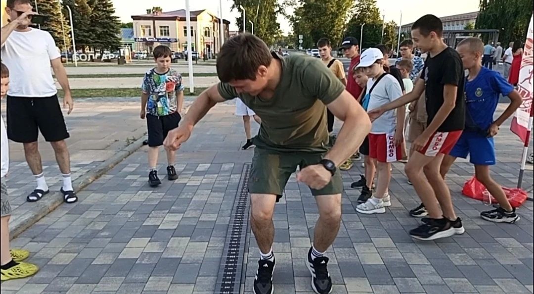 В День семьи в Болгаре работала мобильная площадка ГТО