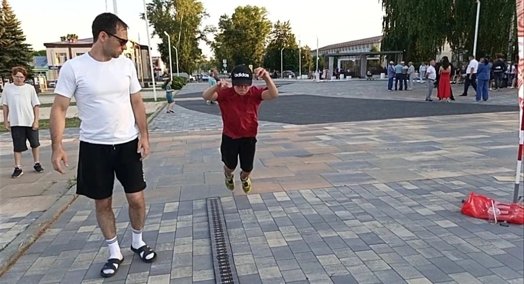 В День семьи в Болгаре работала мобильная площадка ГТО