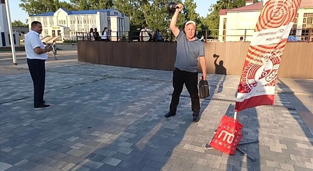В День семьи в Болгаре работала мобильная площадка ГТО