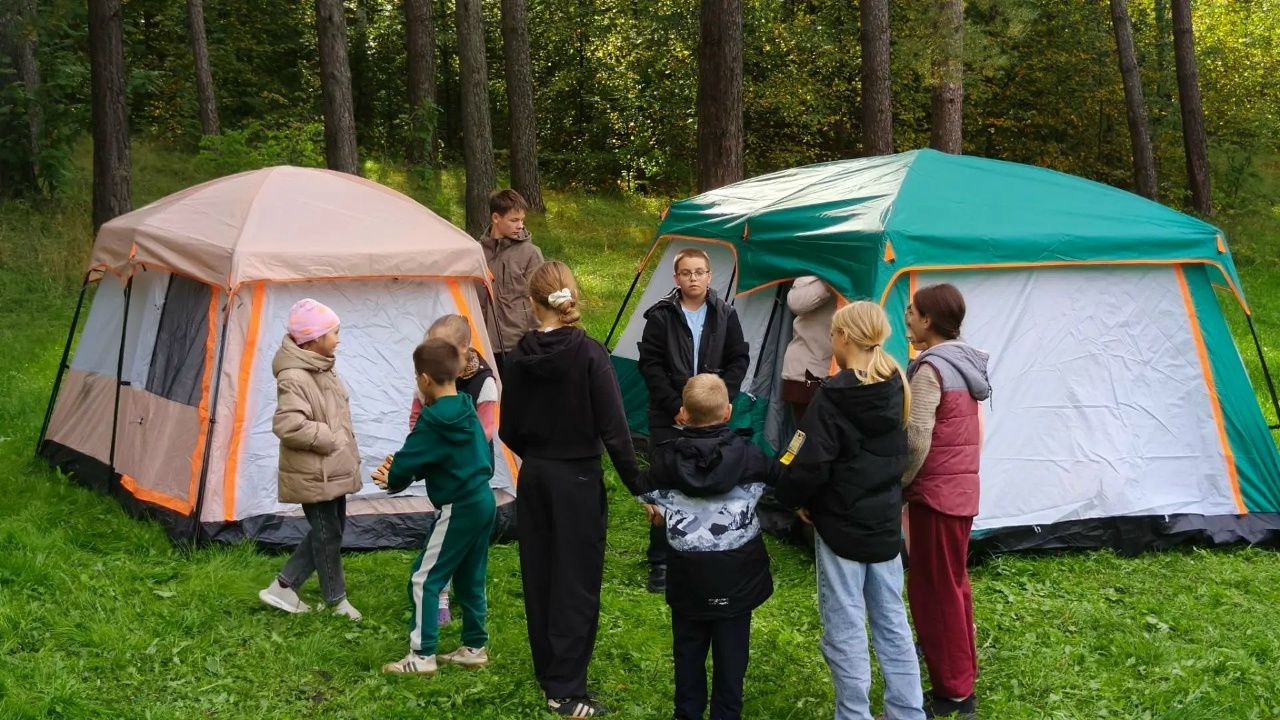 Школьники Спасского района сходили в поход на озеро Рабиги