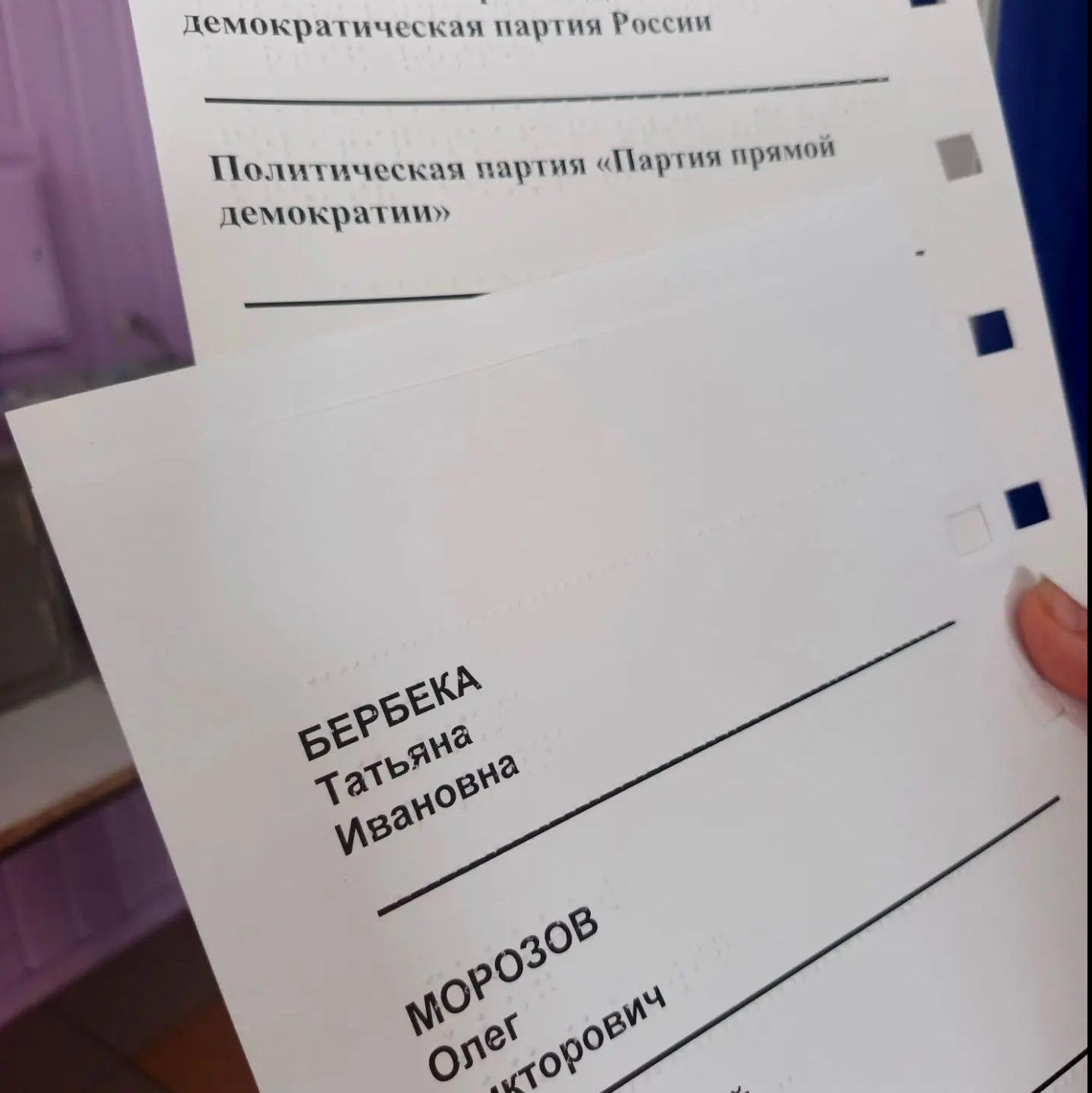 Юрий и Антонина Вахромовы проголосовали на выборах, несмотря на трудности со здоровьем