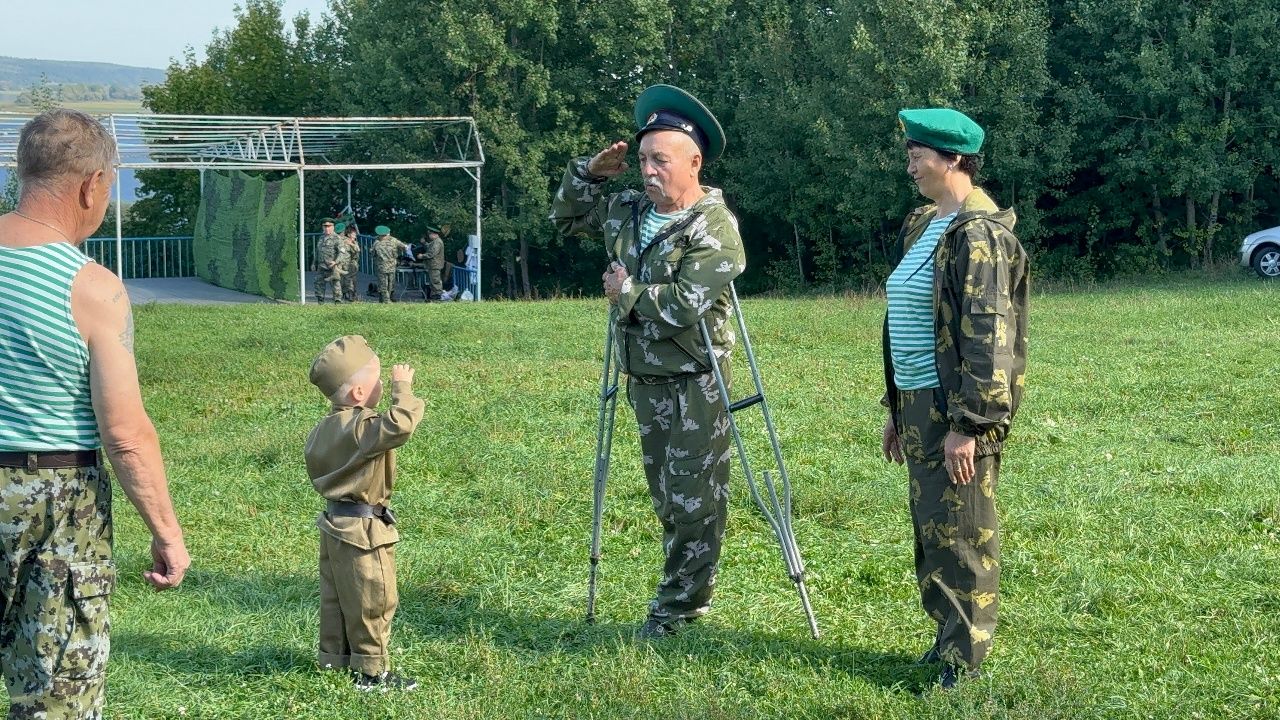 Пограничники Спасского района приняли участие в V слёте «Содружества пограничников» Татарстана