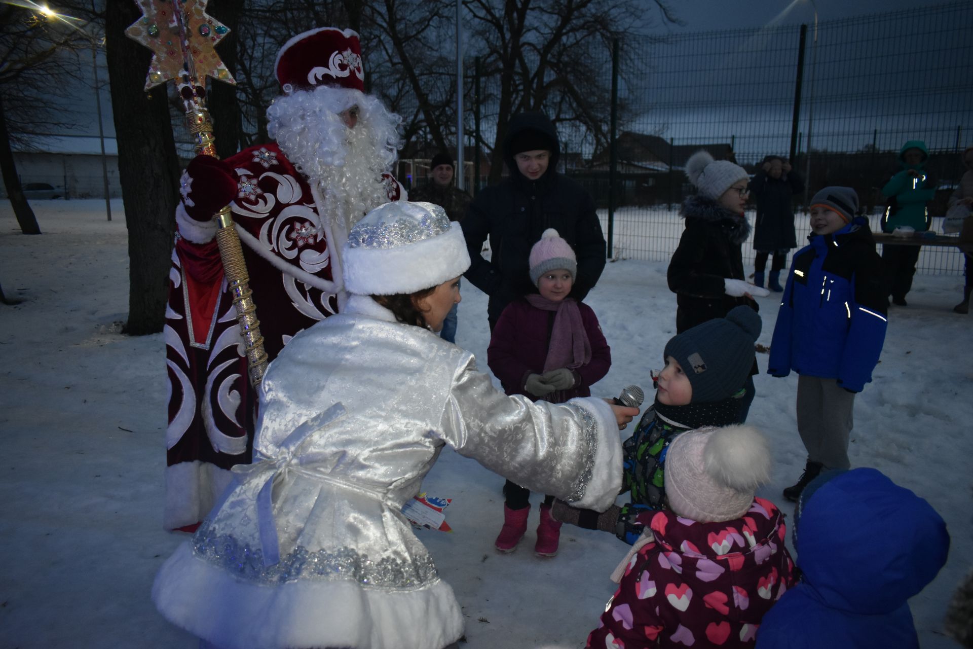 В парке «Дубки» прошла «Новогодняя тусовка»