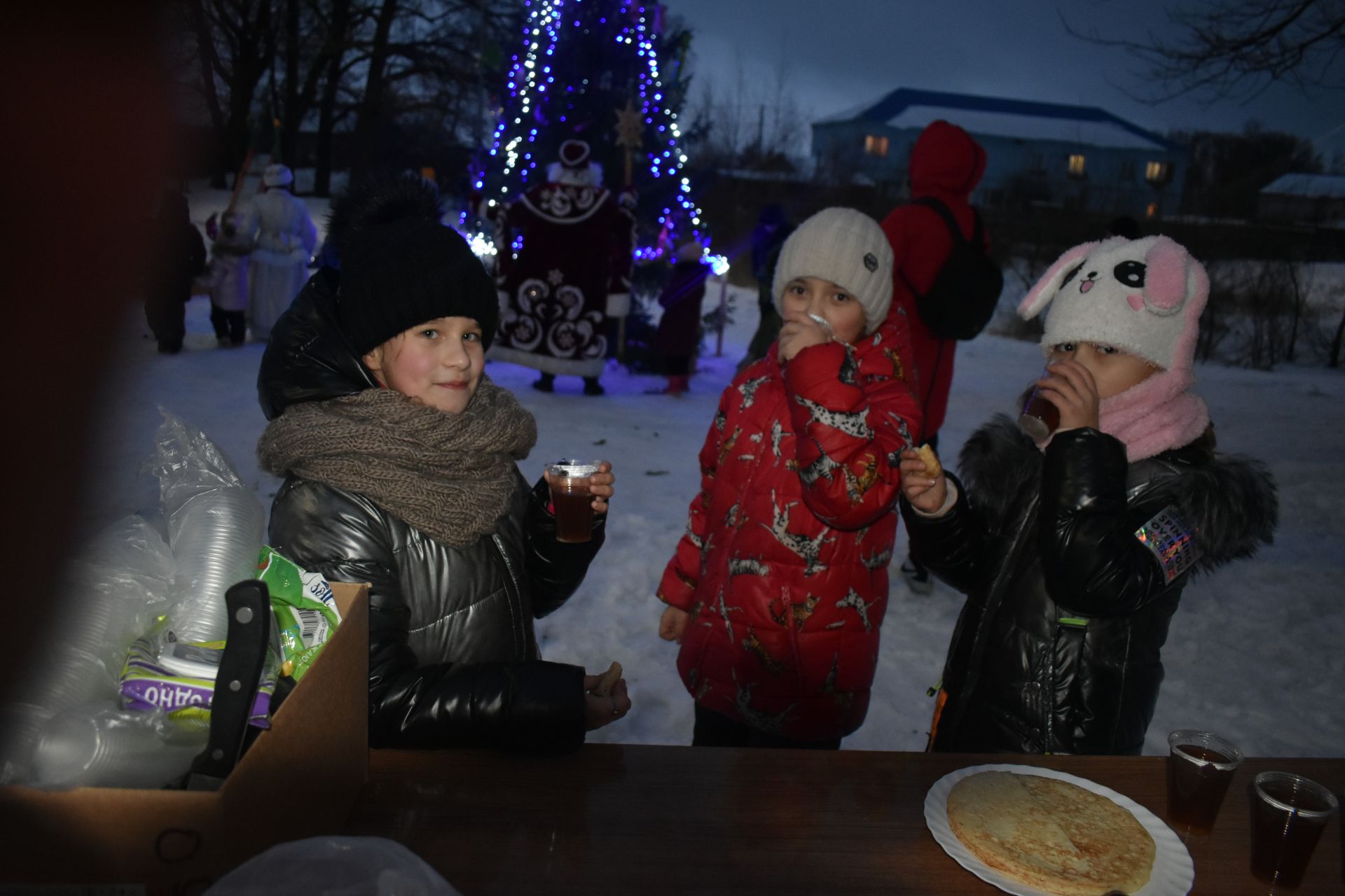 В парке «Дубки» прошла «Новогодняя тусовка»