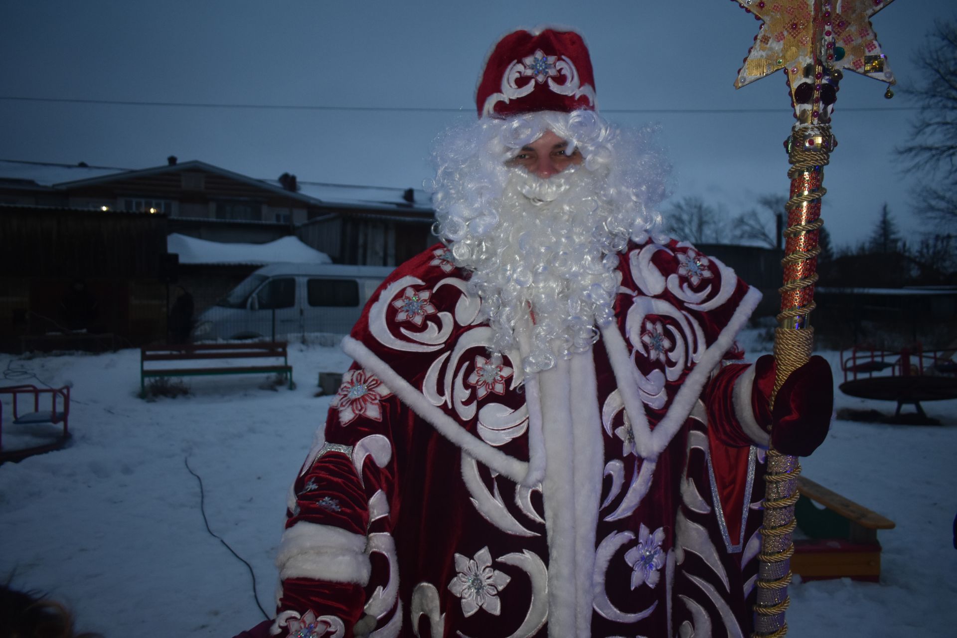 В парке «Дубки» прошла «Новогодняя тусовка»