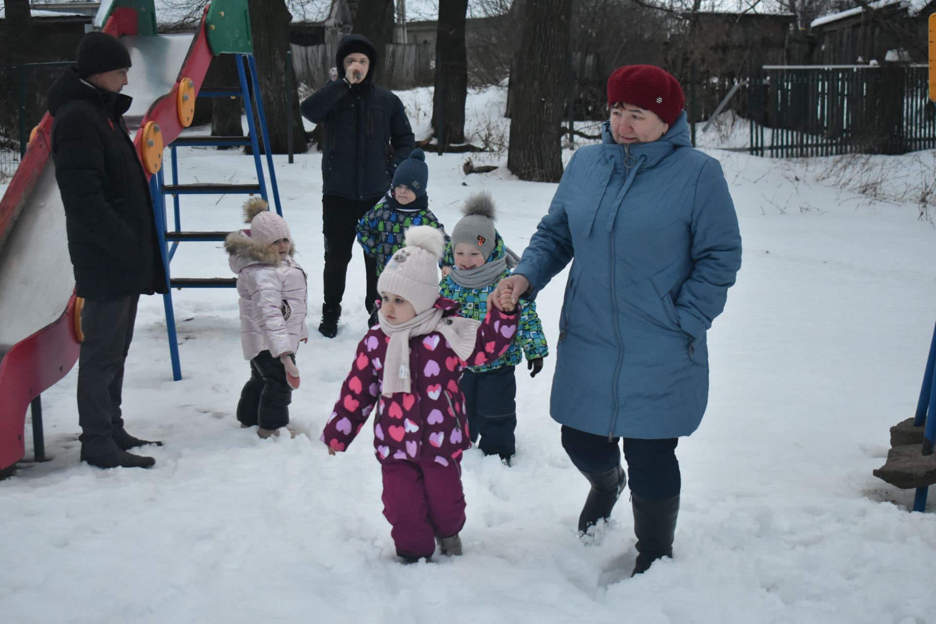 В парке «Дубки» прошла «Новогодняя тусовка»