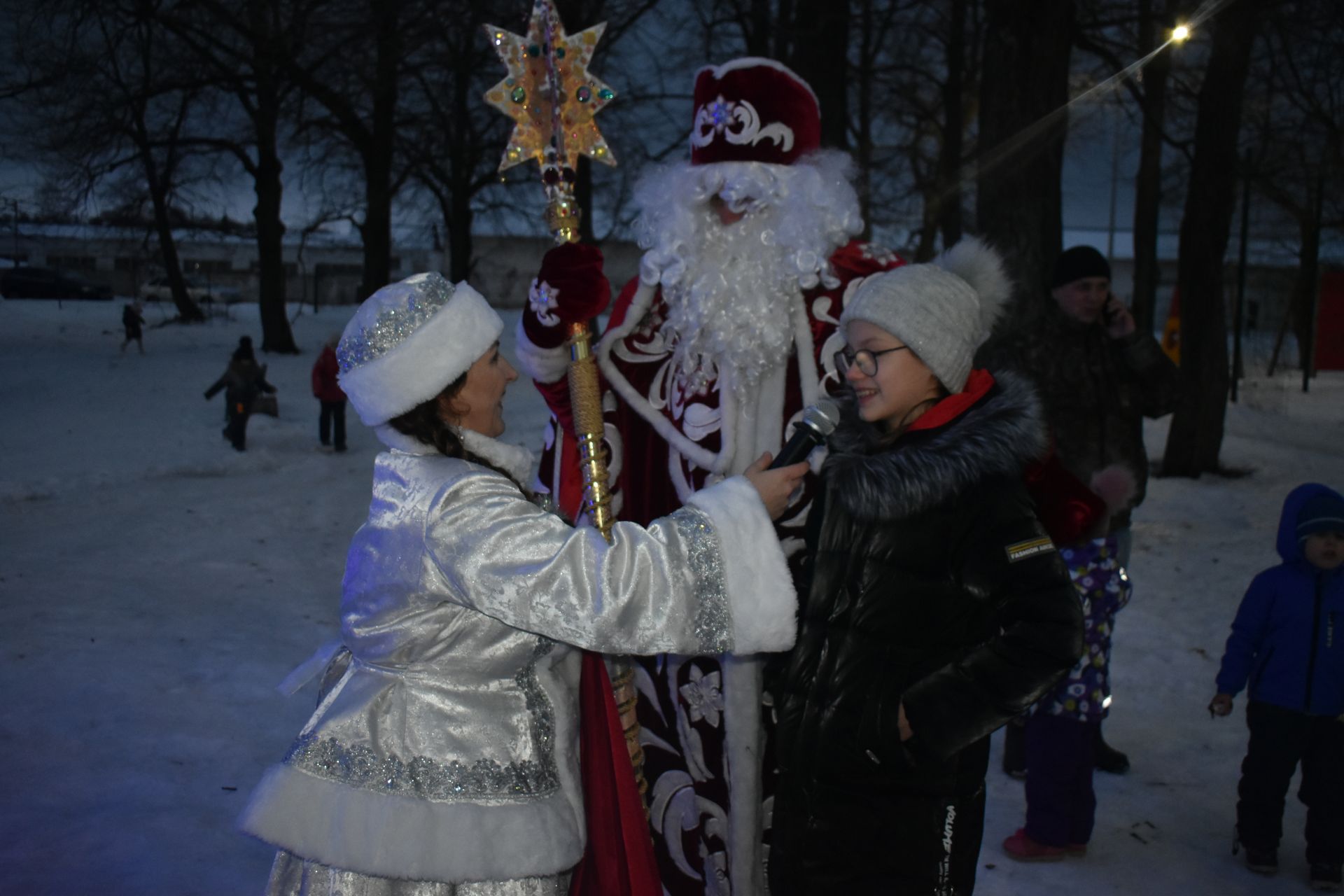 В парке «Дубки» прошла «Новогодняя тусовка»