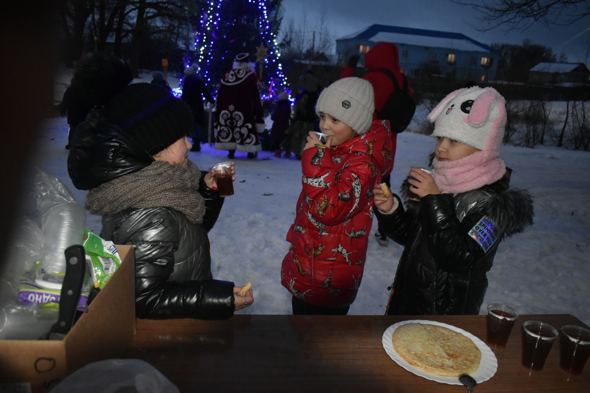 В парке «Дубки» прошла «Новогодняя тусовка»