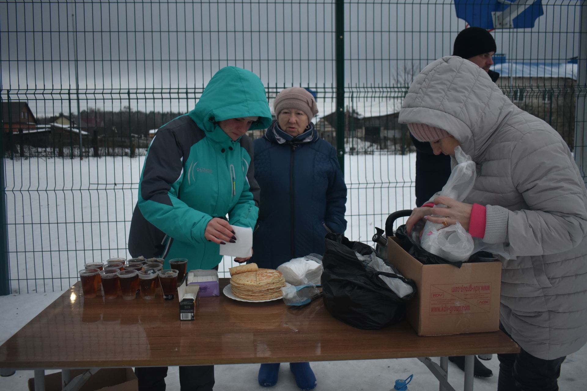 В парке «Дубки» прошла «Новогодняя тусовка»