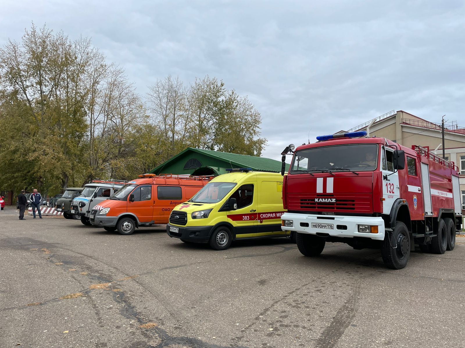 В Болгаре проходят тренировки по гражданской обороне