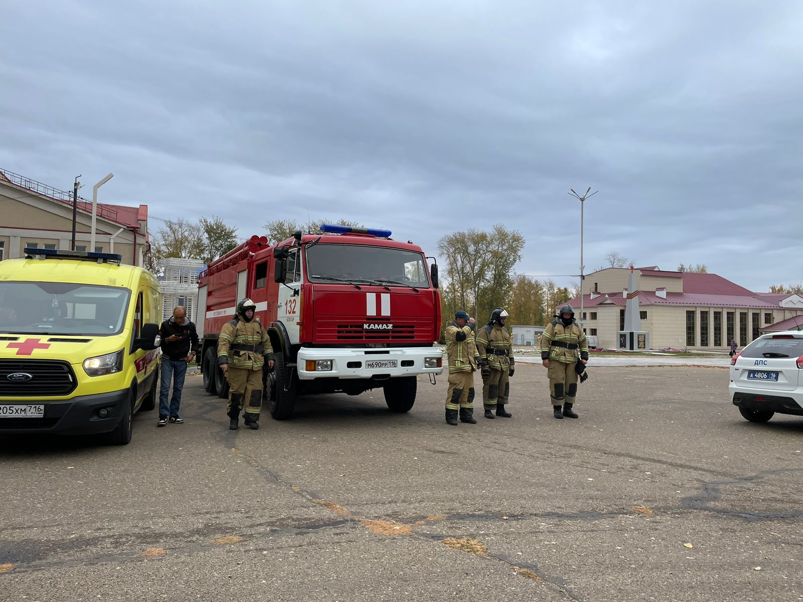 В Болгаре проходят тренировки по гражданской обороне