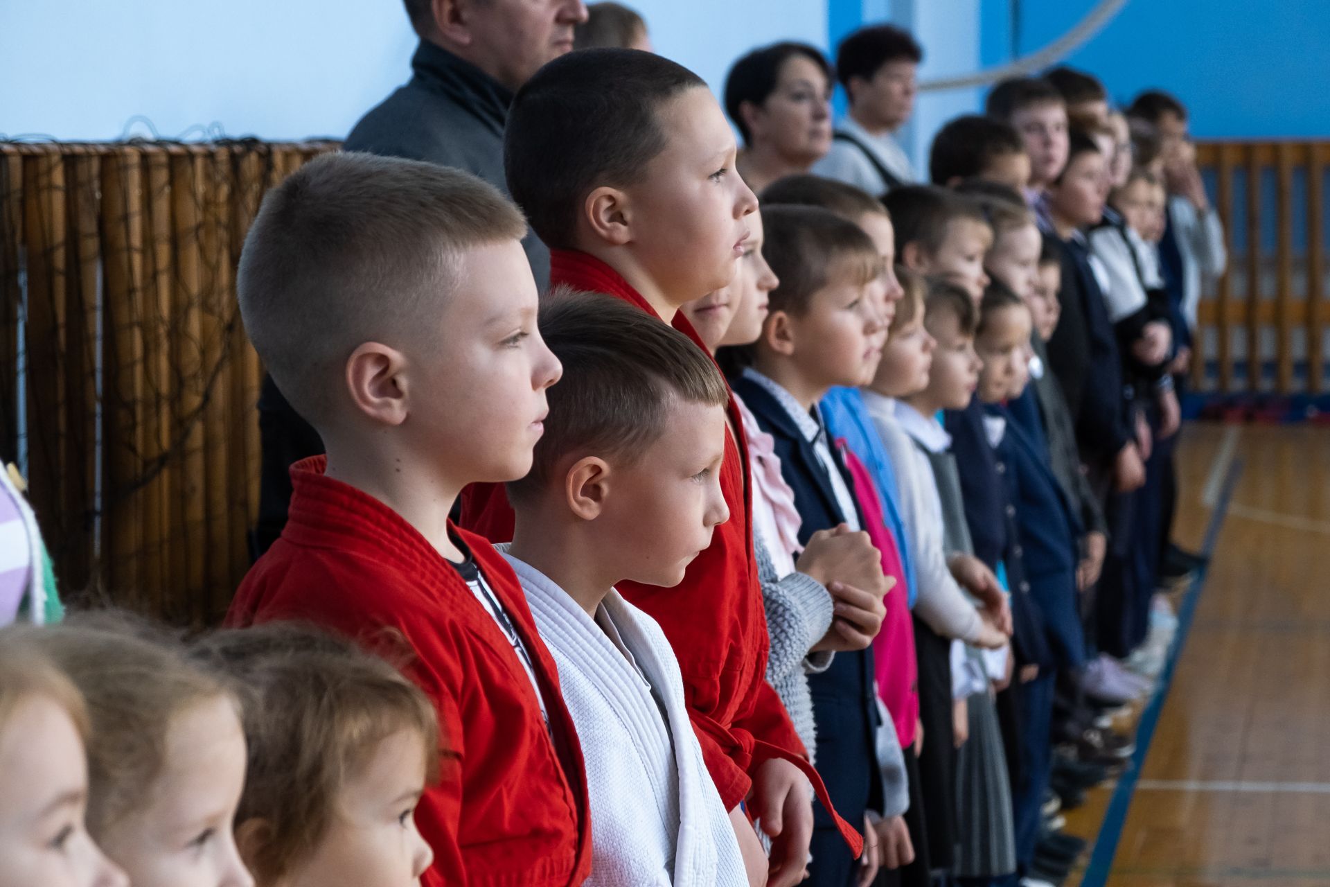 Первые пояса дзюдо вручили школьникам села Антоновка Спасского района РТ