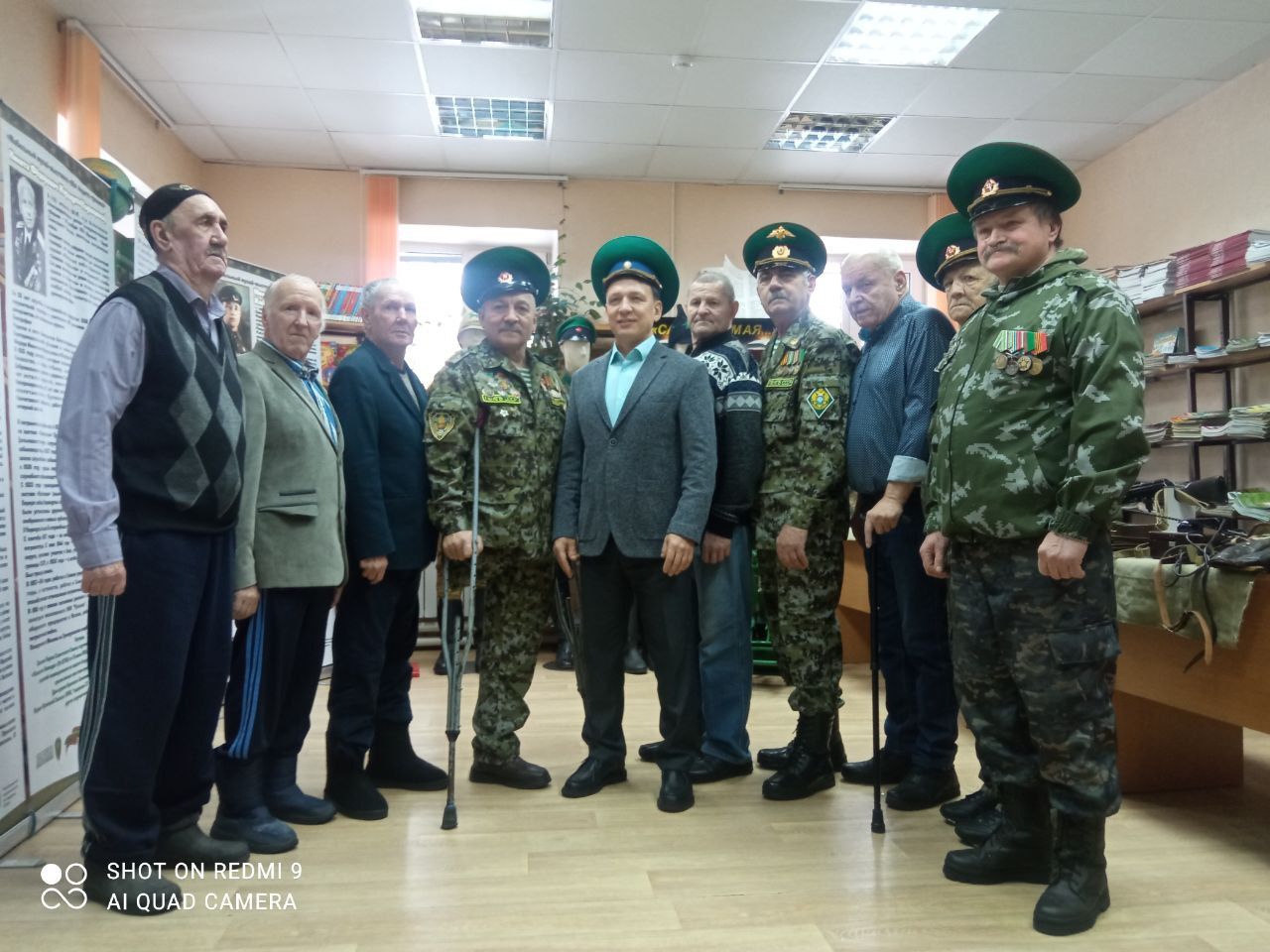 В Болгарской Детской библиотеке открылся мобильный передвижной музей «На защите границ»