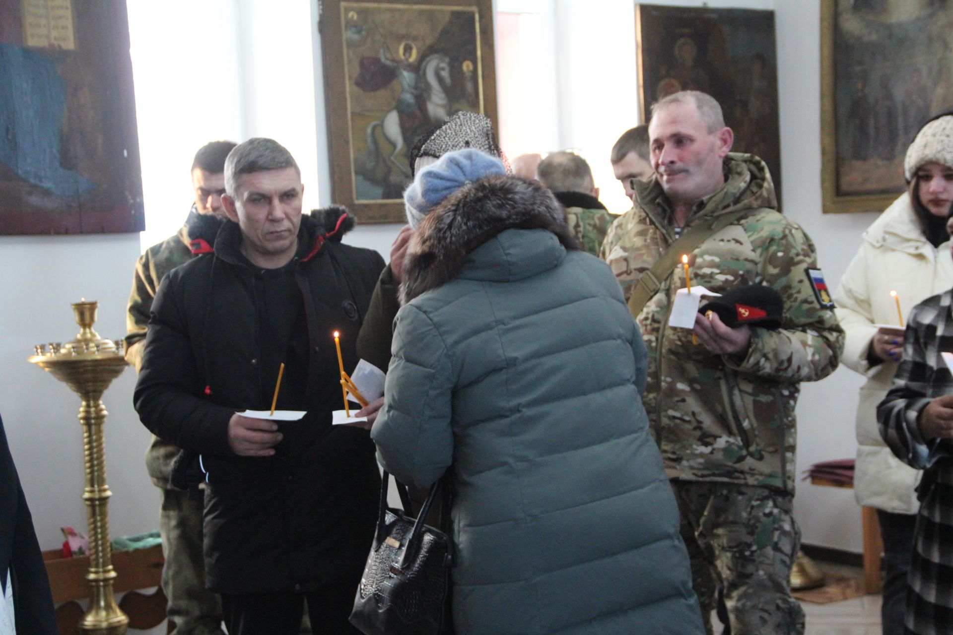 В Аграмаковке простились с погибшим бойцом СВО