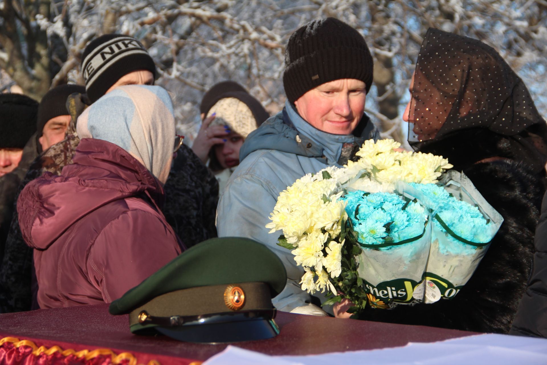 В Аграмаковке простились с погибшим бойцом СВО