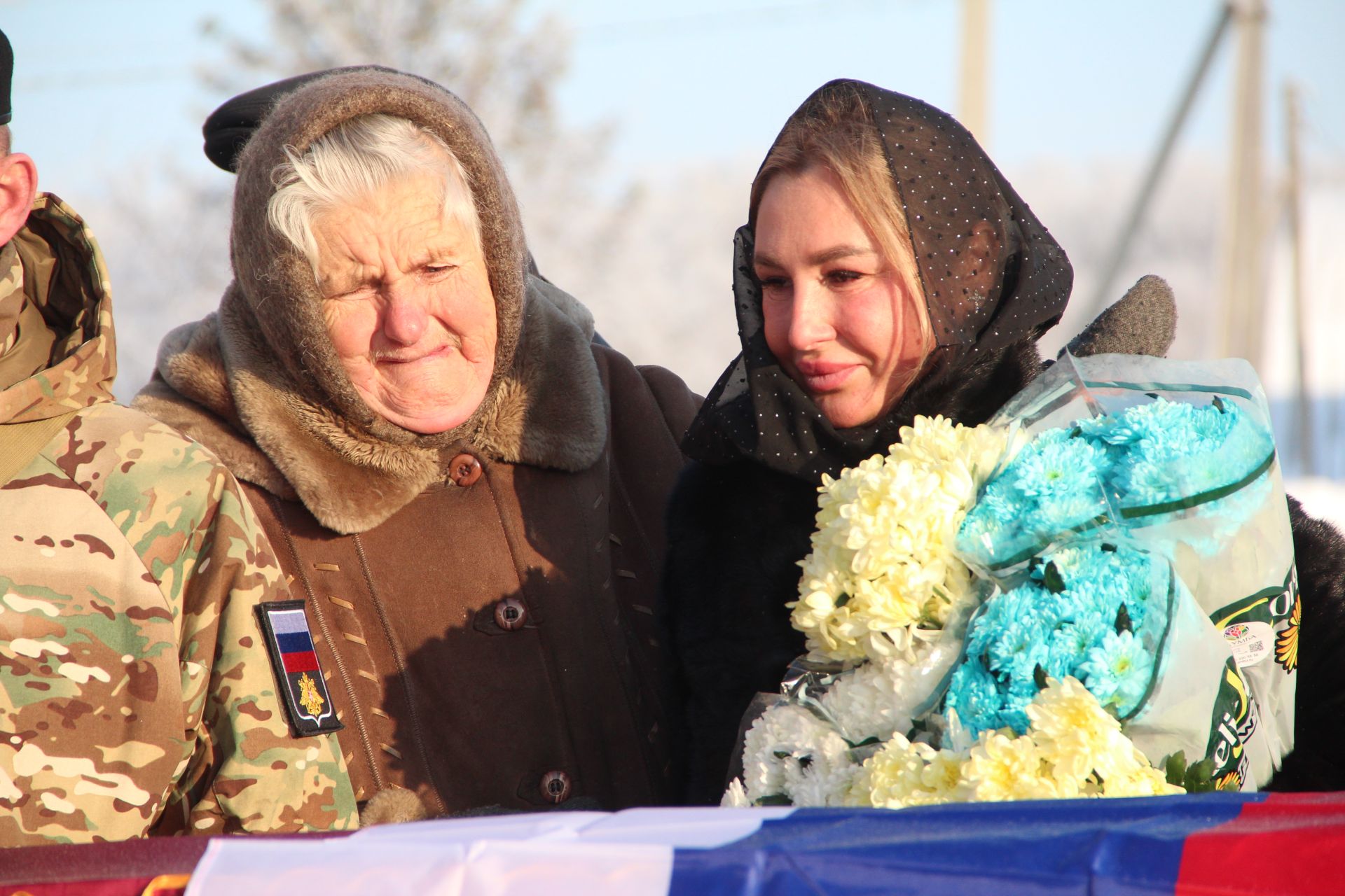 В Аграмаковке простились с погибшим бойцом СВО