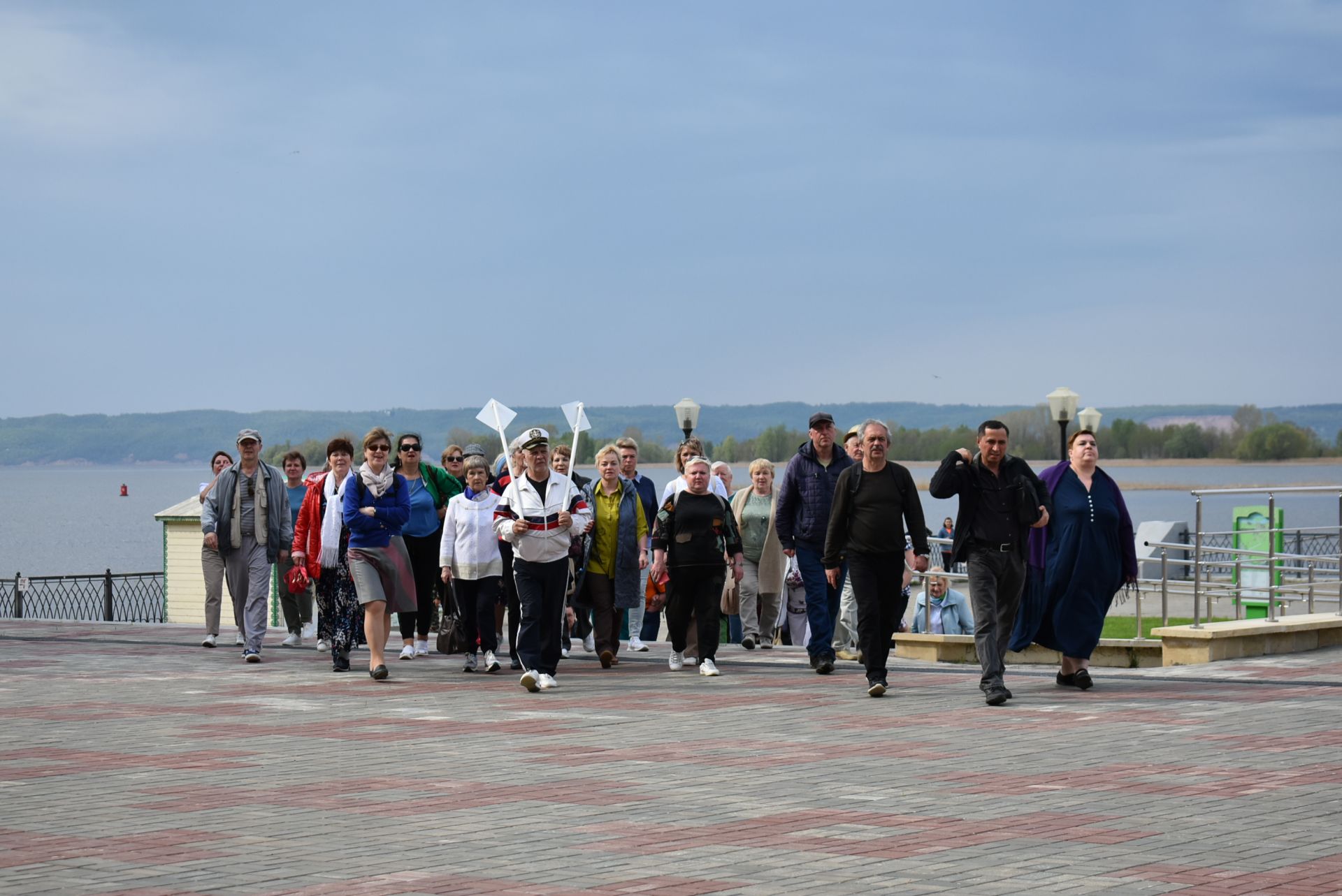 Великий Болгар встретил первый в этом году туристический теплоход