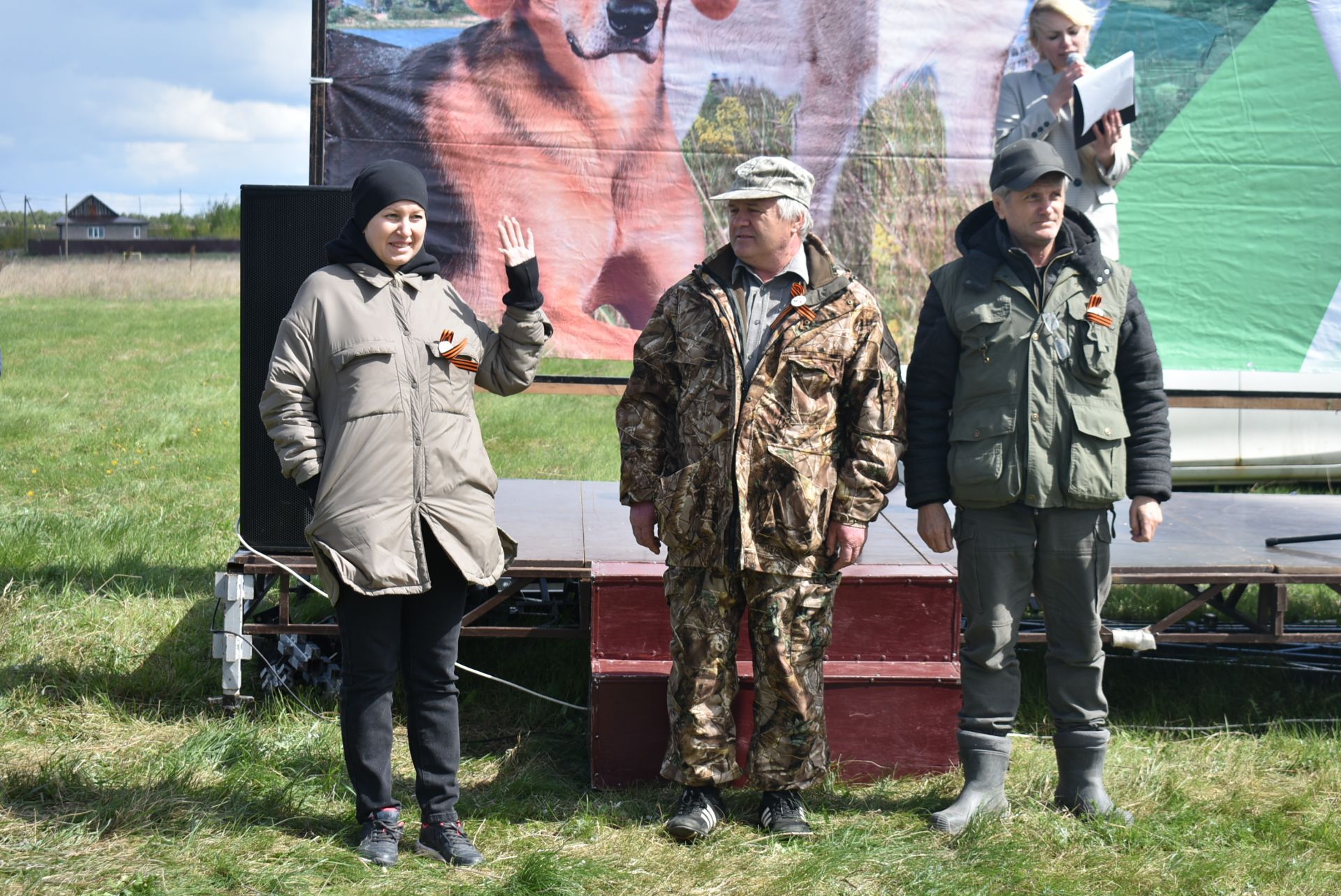 В Спасском районе прошла вторая выставка собак охотничьих пород