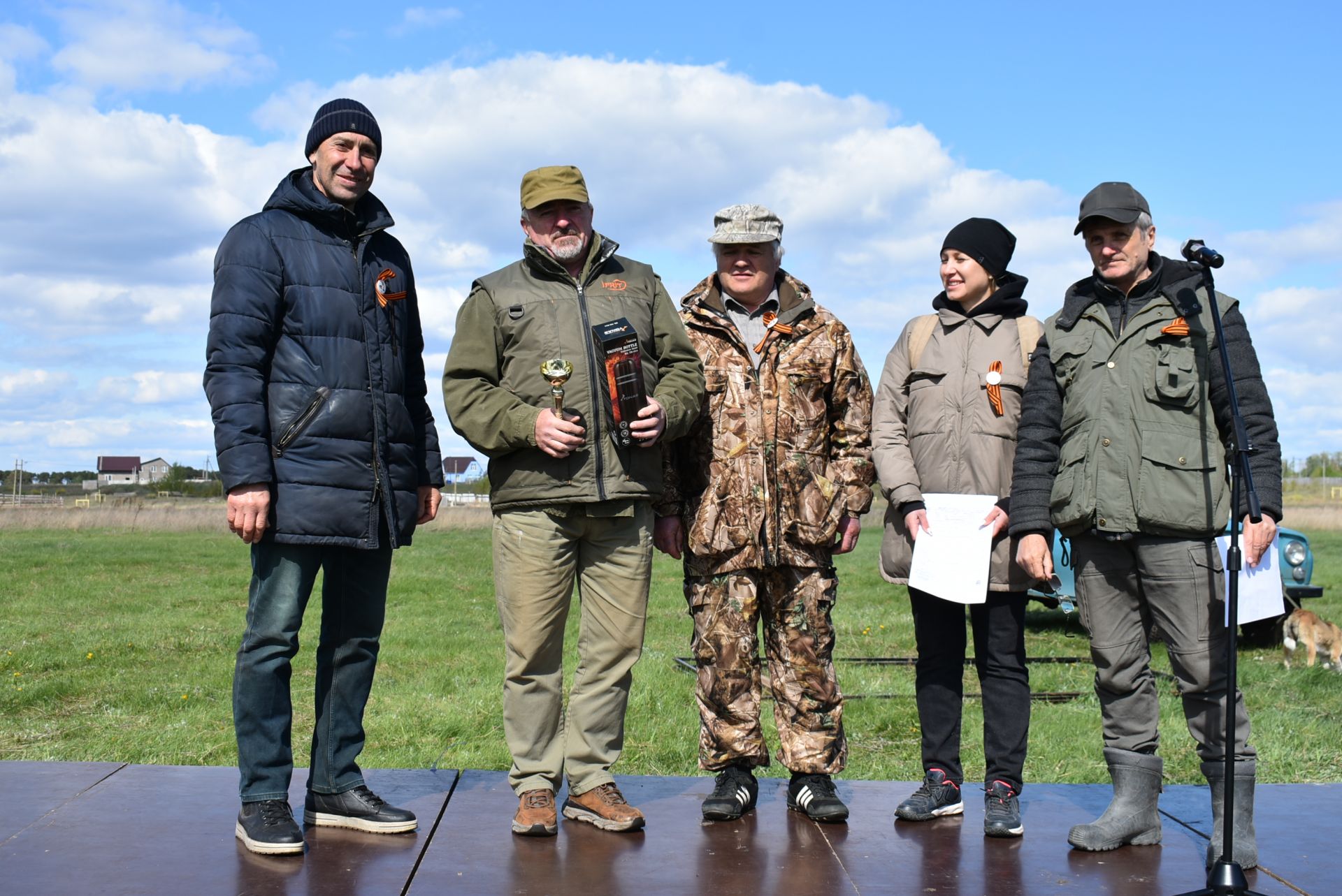 В Спасском районе прошла вторая выставка собак охотничьих пород