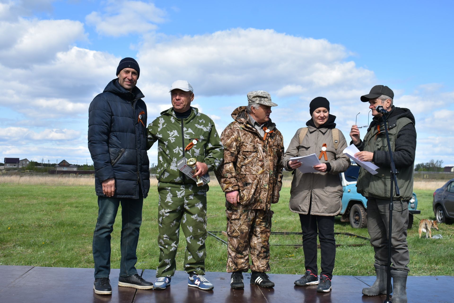 В Спасском районе прошла вторая выставка собак охотничьих пород