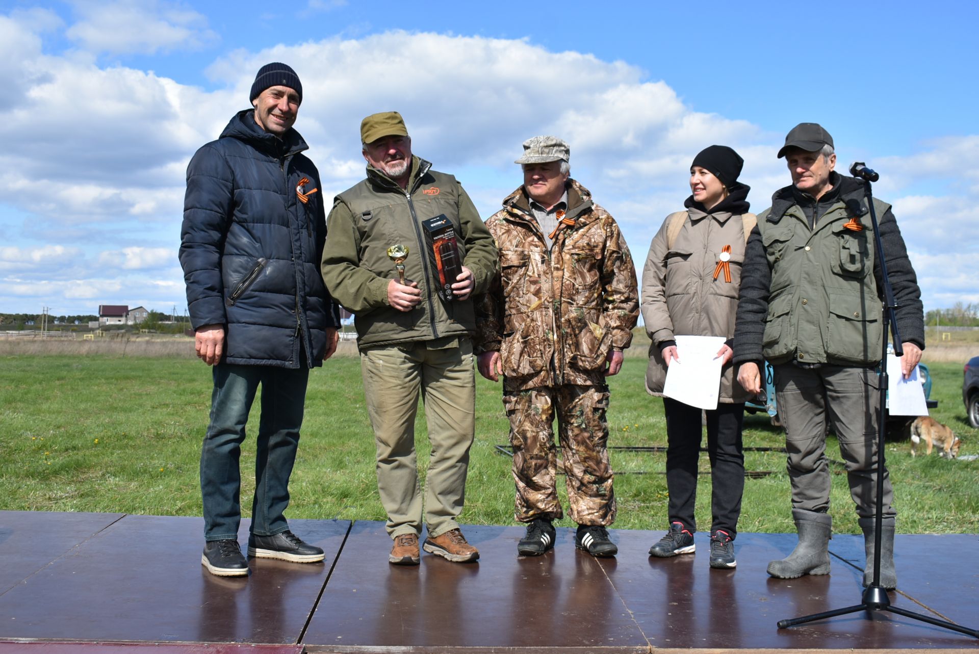 В Спасском районе прошла вторая выставка собак охотничьих пород