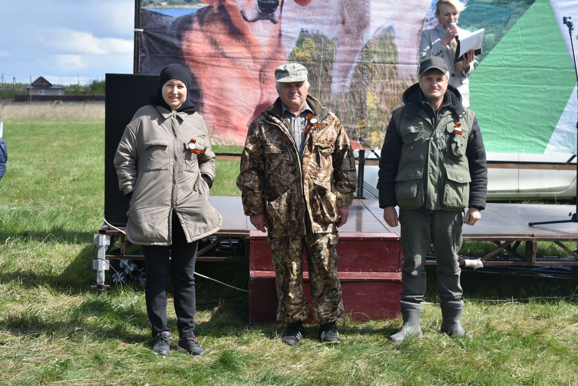 В Спасском районе прошла вторая выставка собак охотничьих пород