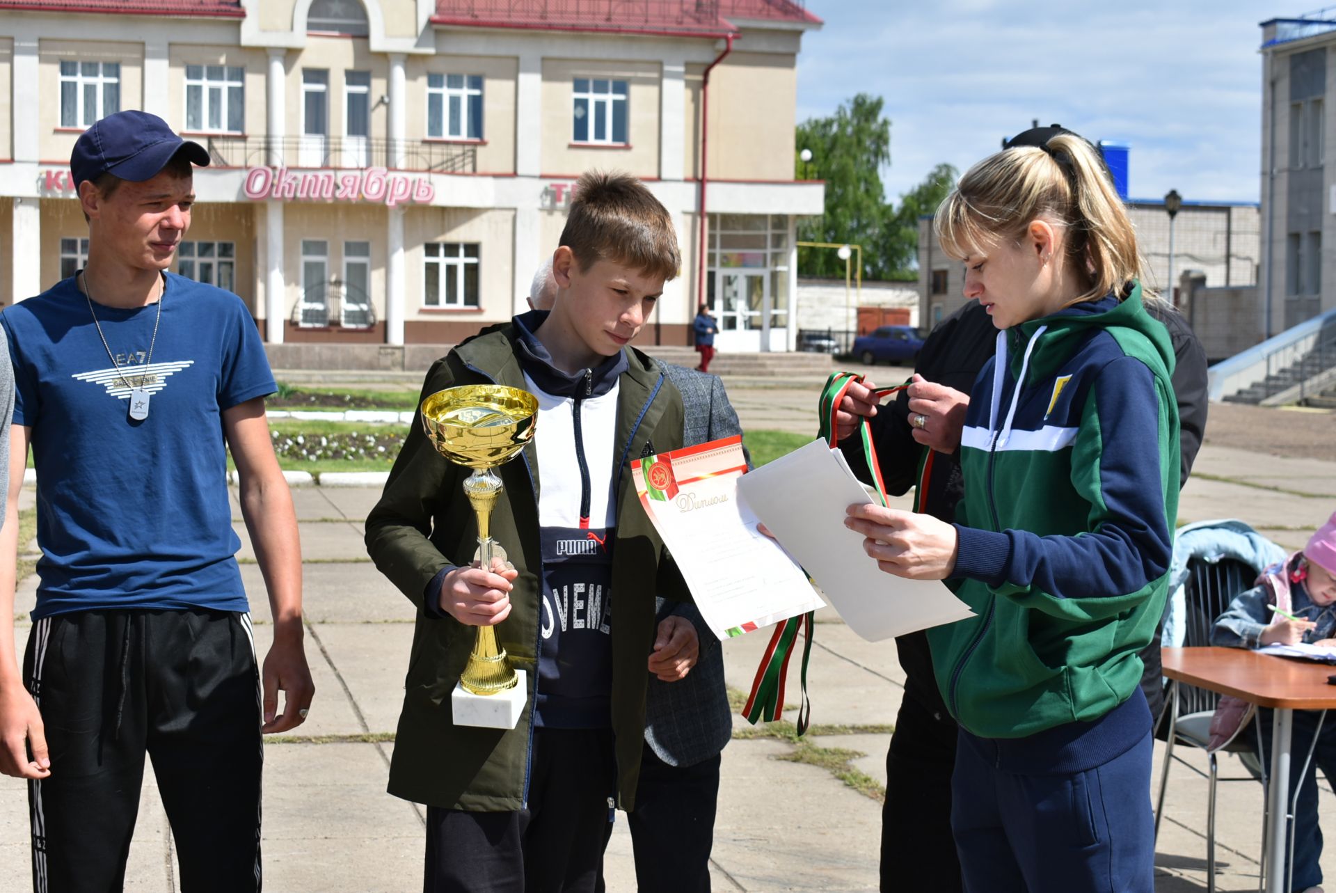 В Болгаре прошла эстафета в честь Дня Победы