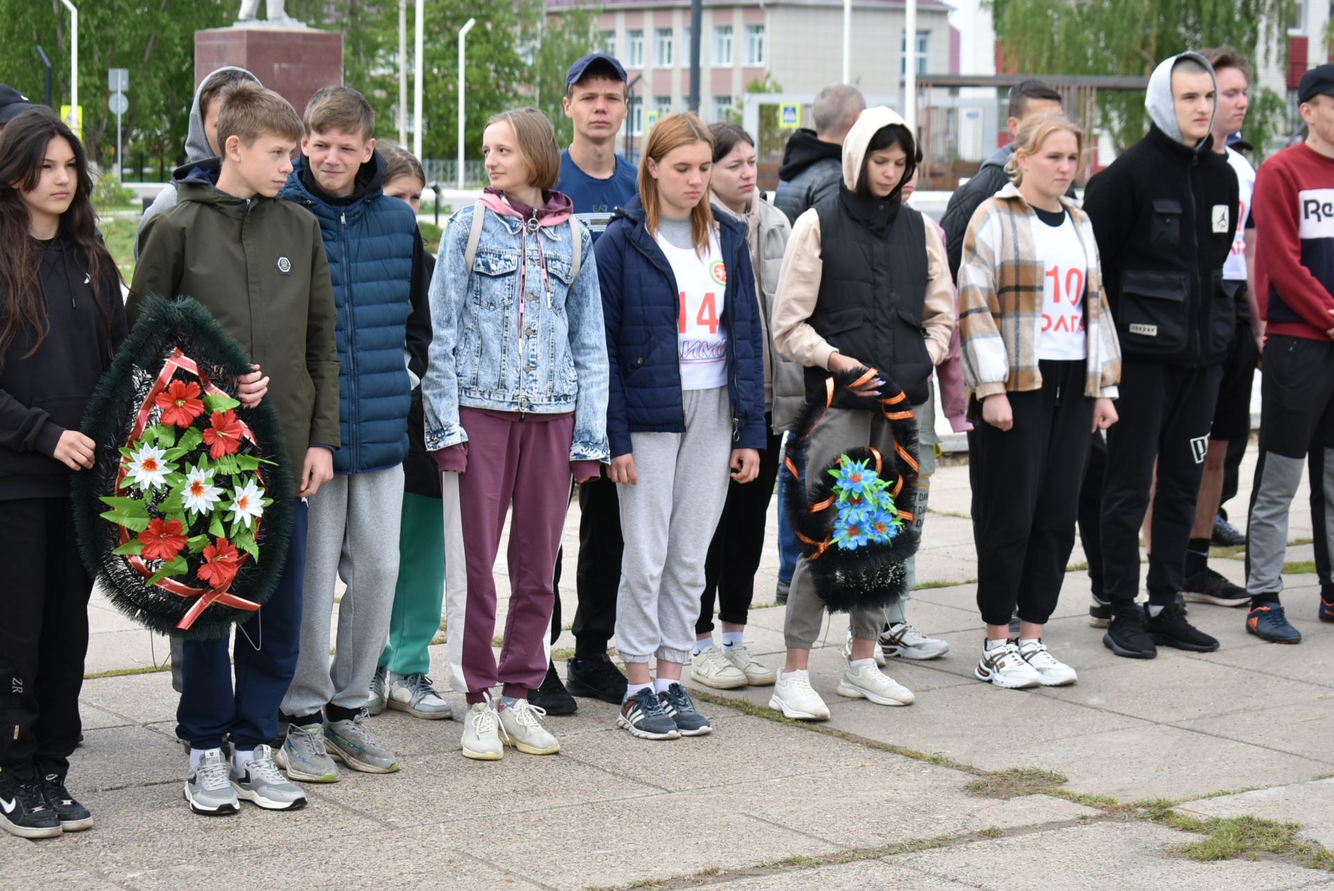 В Болгаре прошла эстафета в честь Дня Победы