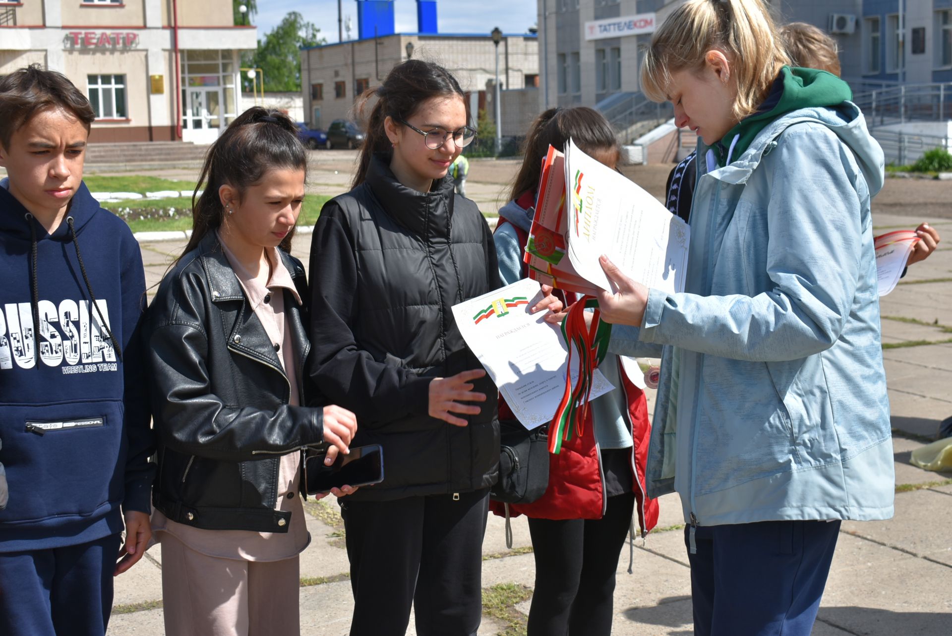 В Болгаре прошла эстафета в честь Дня Победы