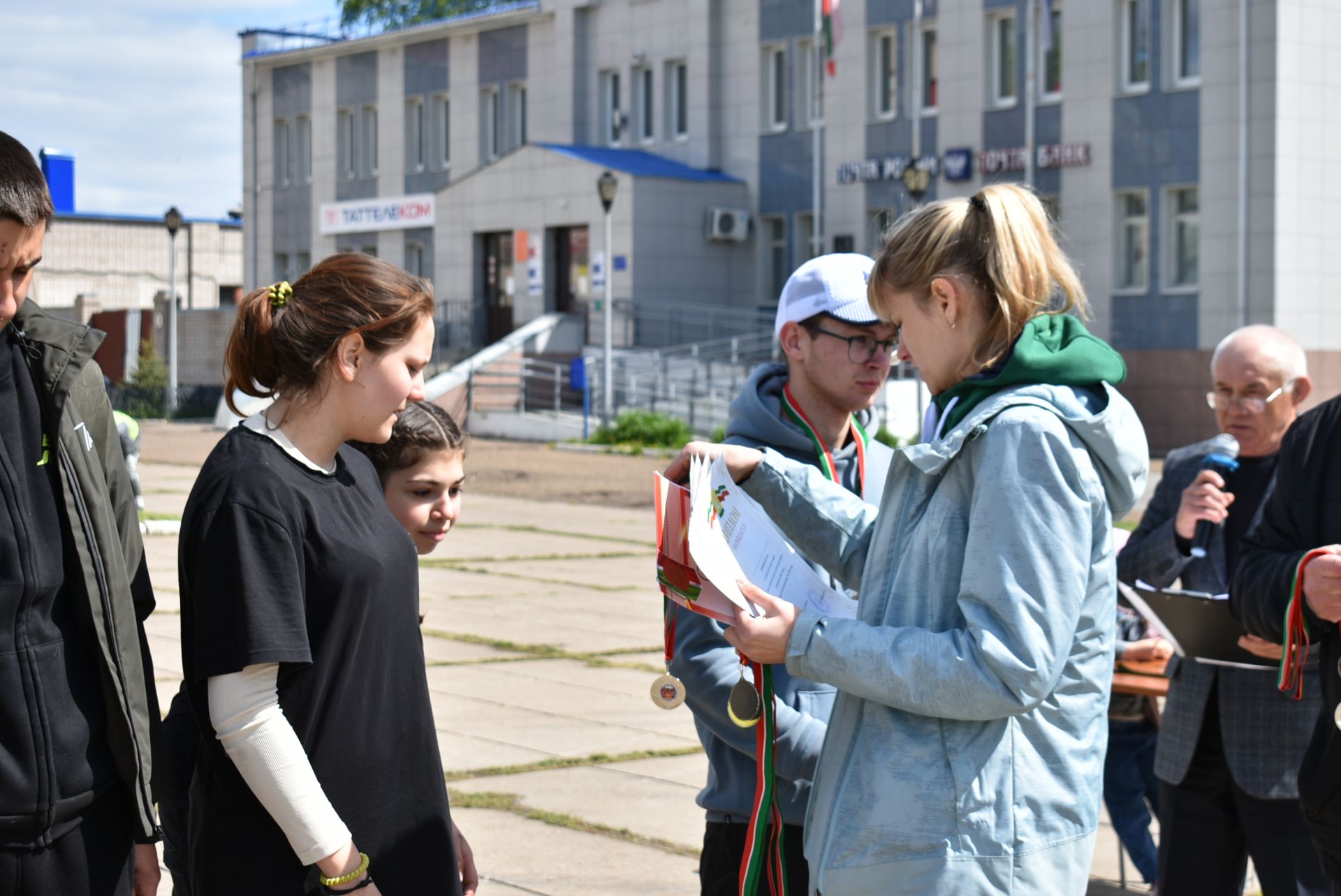 В Болгаре прошла эстафета в честь Дня Победы