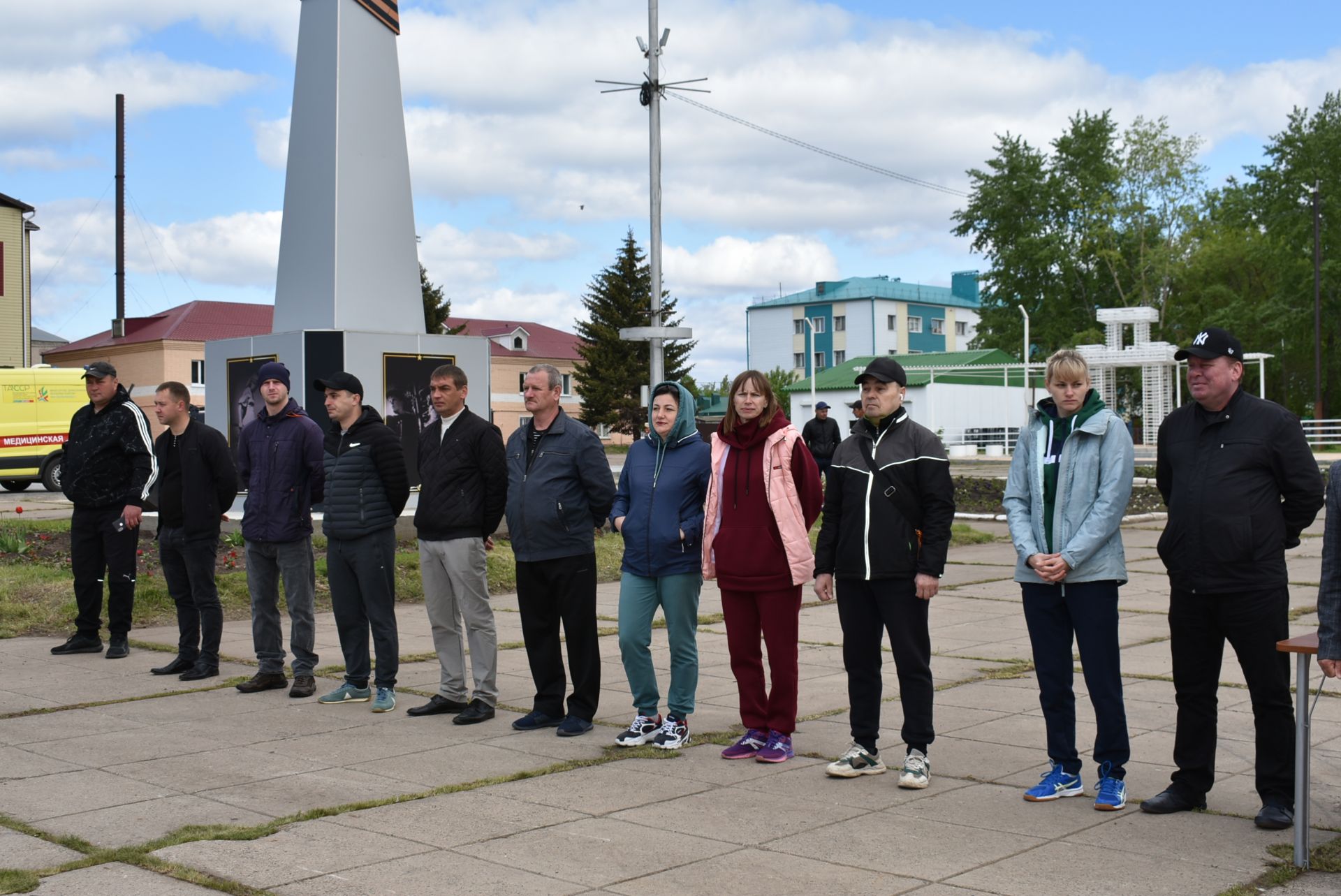 В Болгаре прошла эстафета в честь Дня Победы