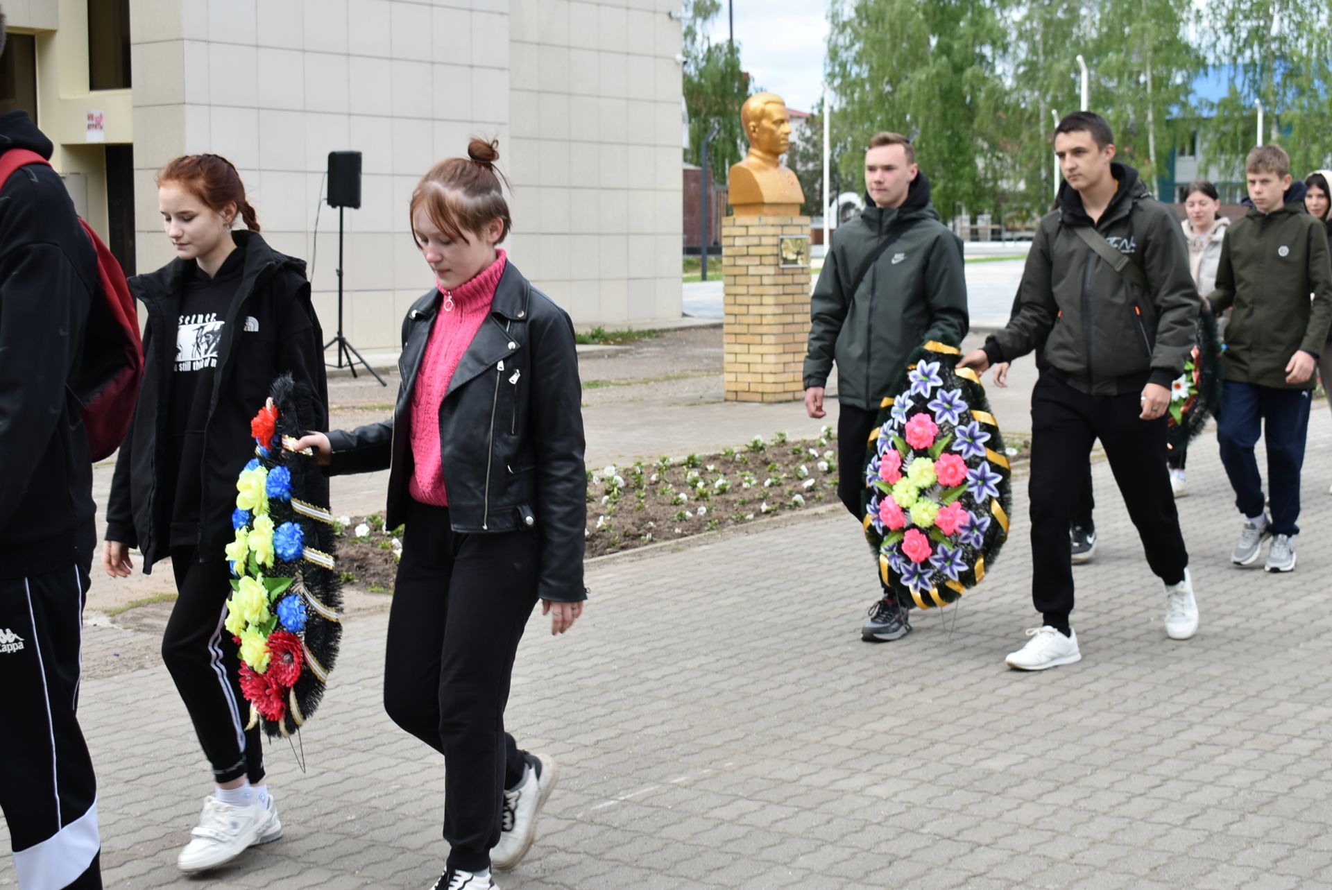 В Болгаре прошла эстафета в честь Дня Победы