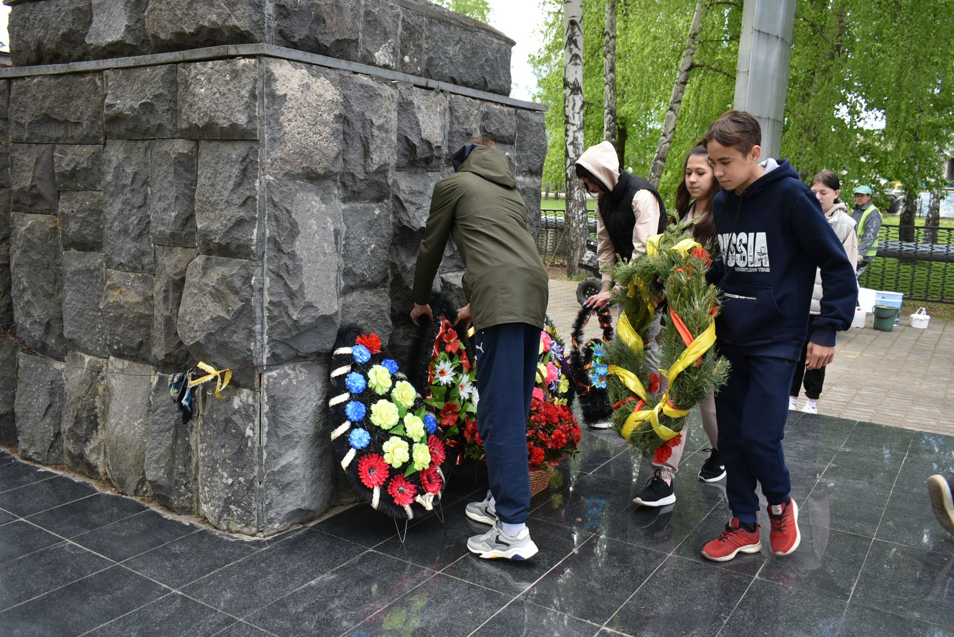 В Болгаре прошла эстафета в честь Дня Победы