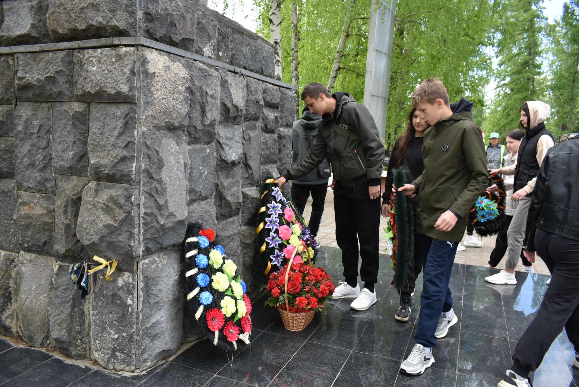 В Болгаре прошла эстафета в честь Дня Победы