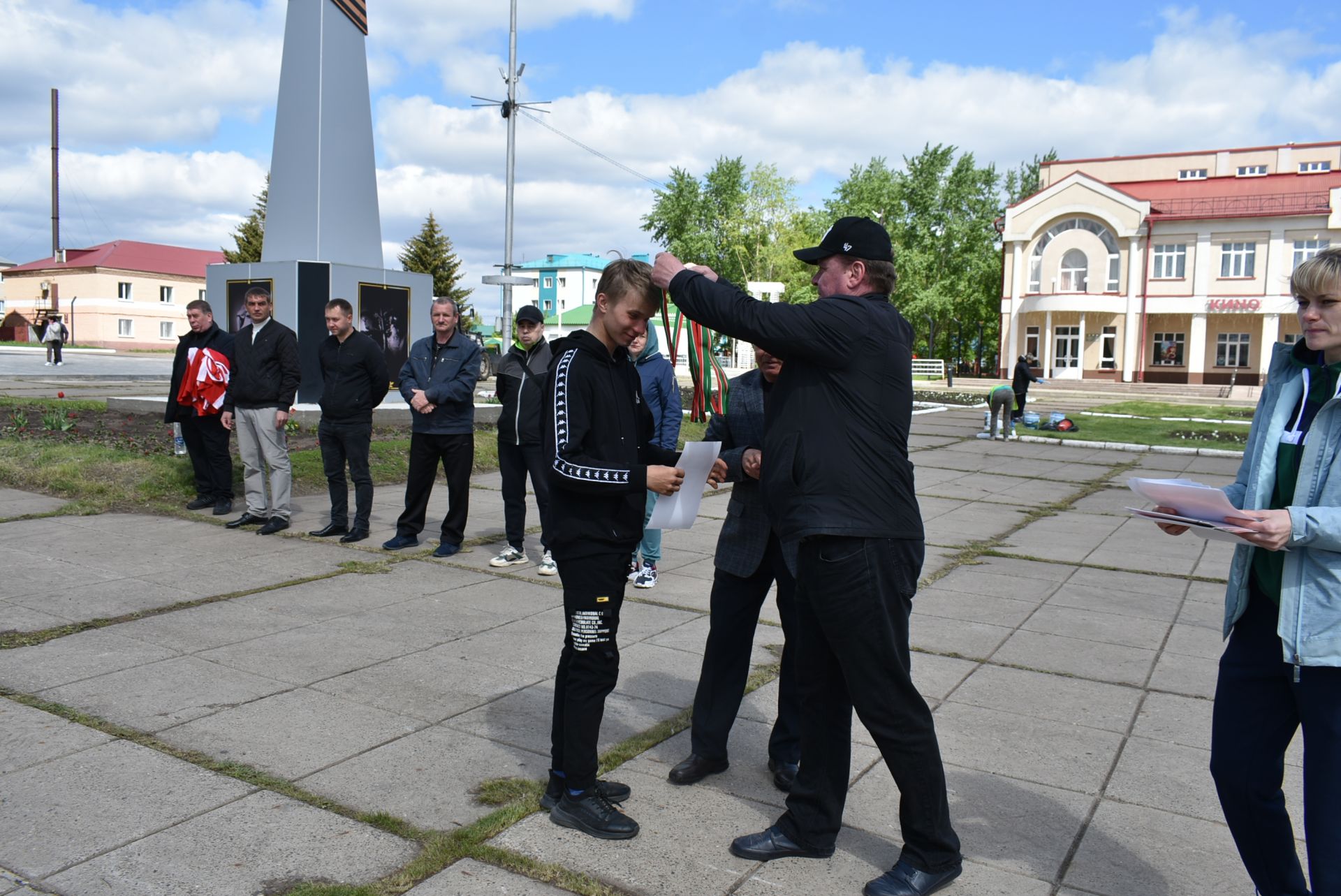 В Болгаре прошла эстафета в честь Дня Победы