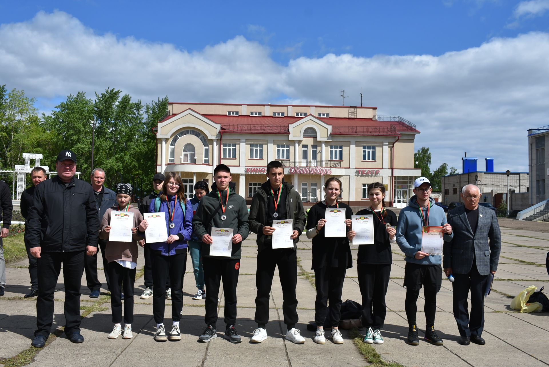 В Болгаре прошла эстафета в честь Дня Победы