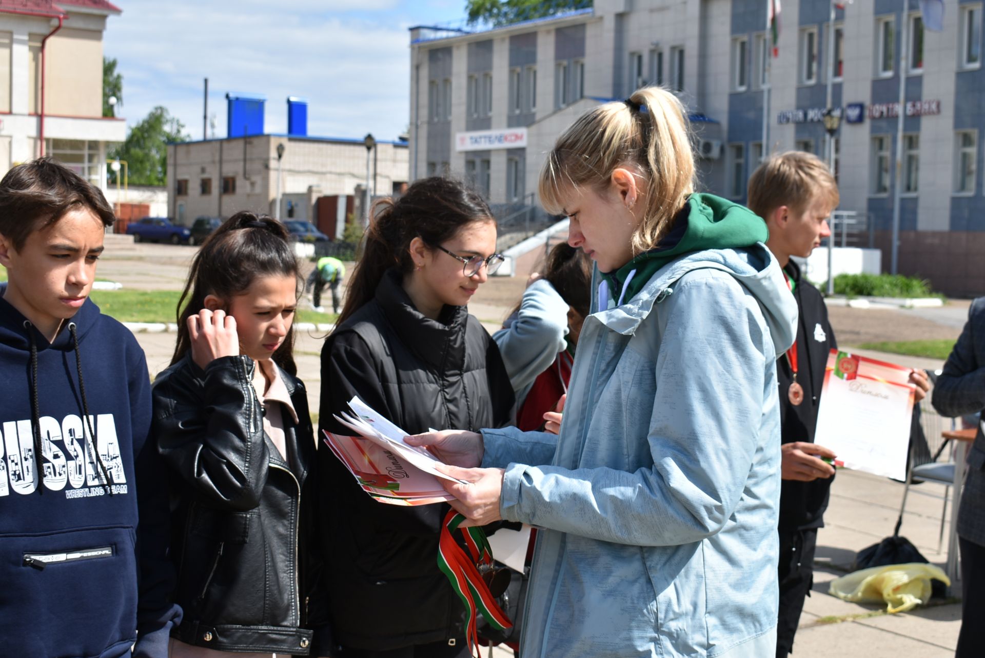 В Болгаре прошла эстафета в честь Дня Победы