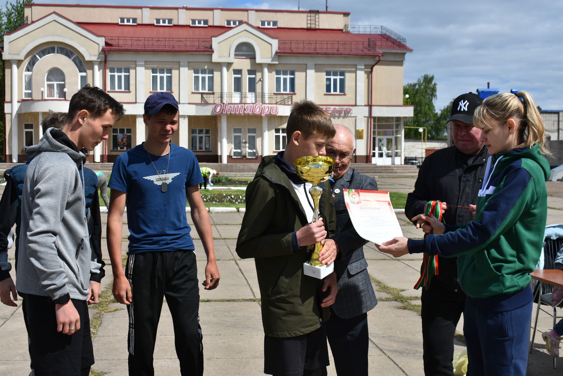 В Болгаре прошла эстафета в честь Дня Победы