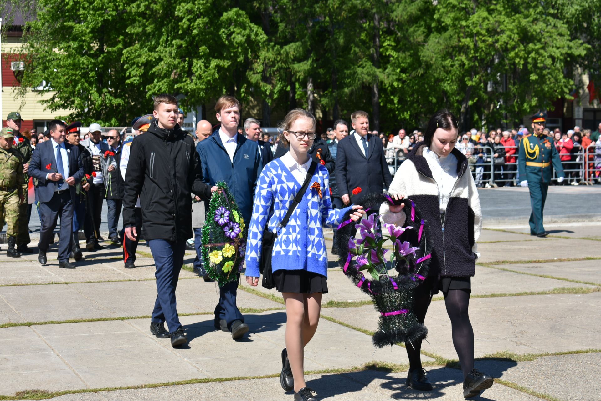 В Болгаре прошёл Парад Победы