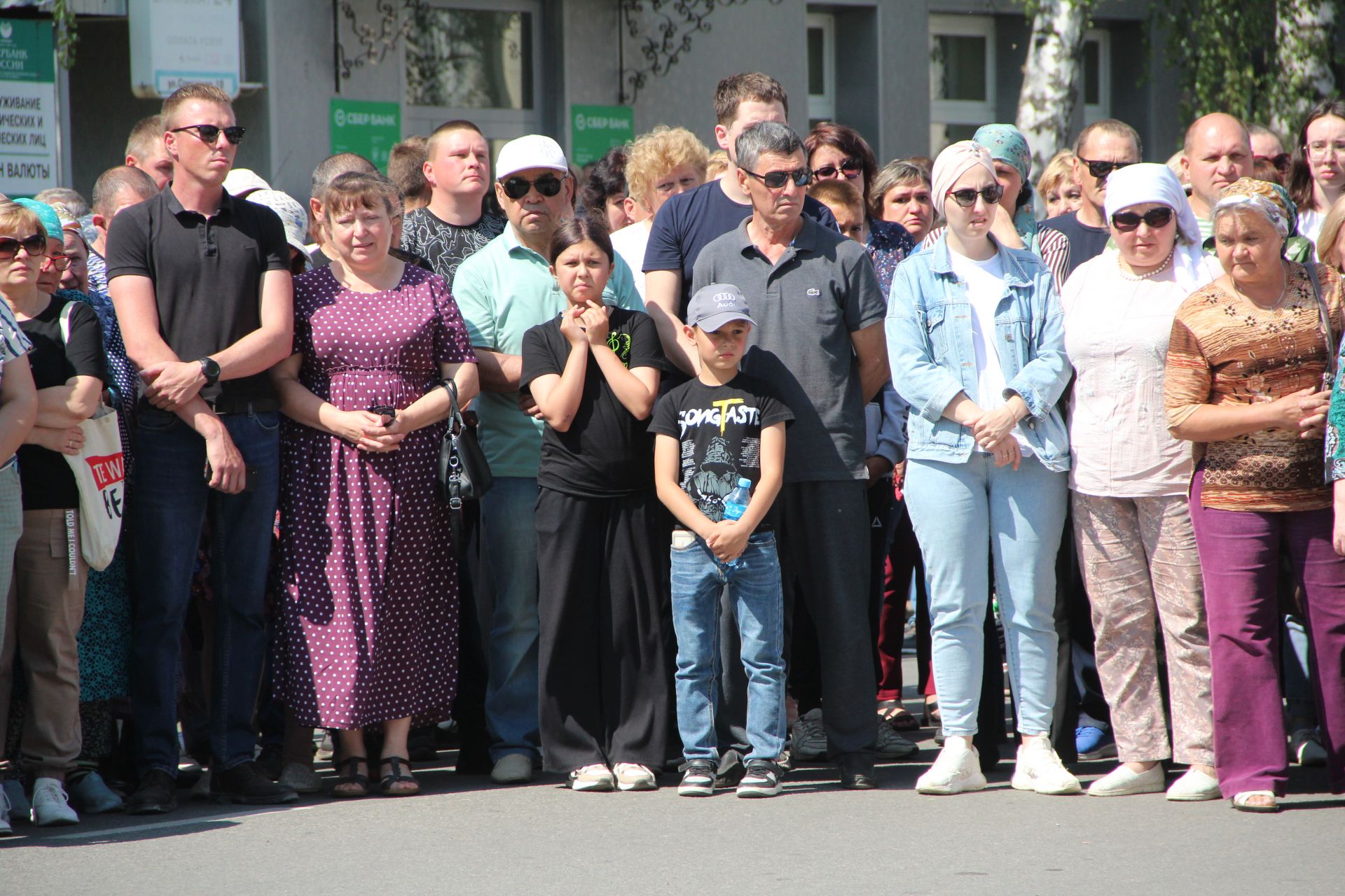 В Болгаре простились с героем, погибшим в зоне СВО